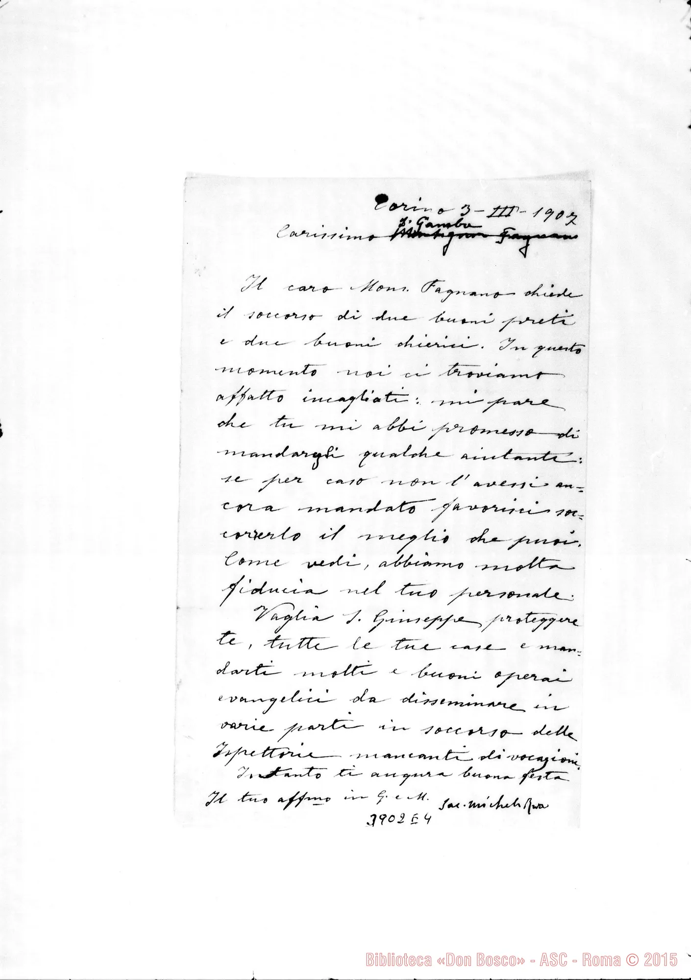 Fotogramma E 4 — « « Torino, 3-03-1907