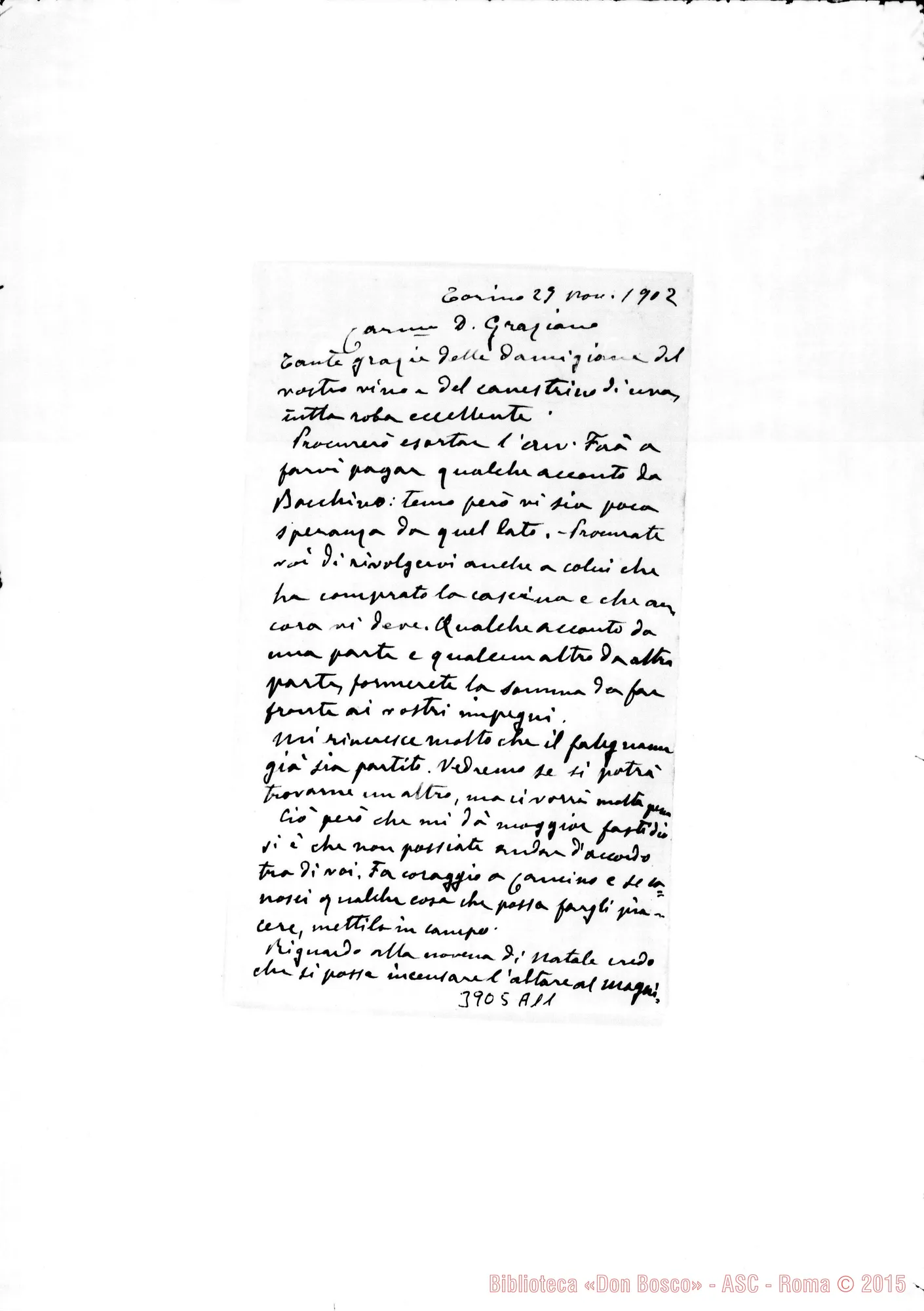 Fotogramma A 11 — « « Torino, 29-11-1902