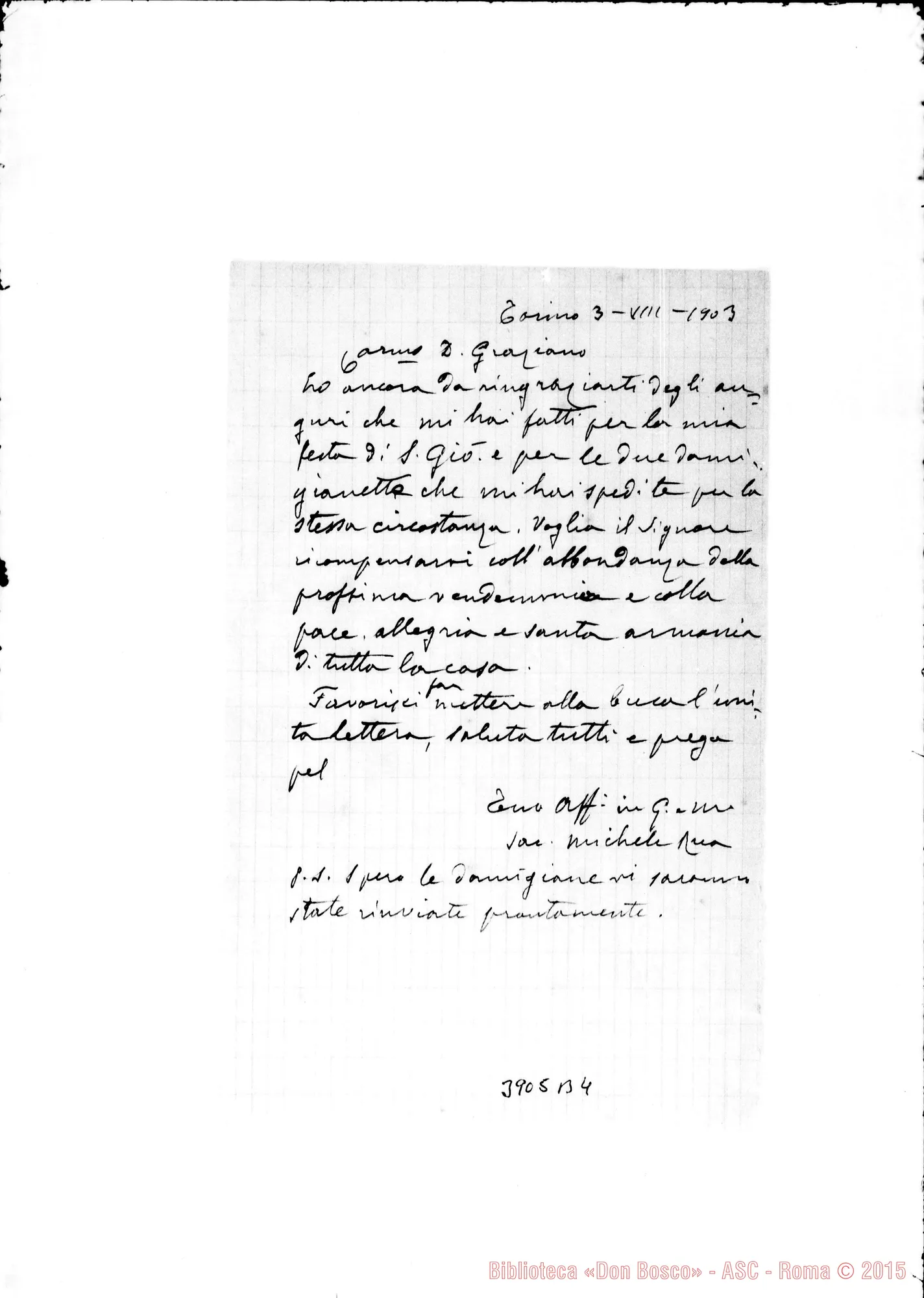 Fotogramma B 4 — « « Torino, 3-08-1903