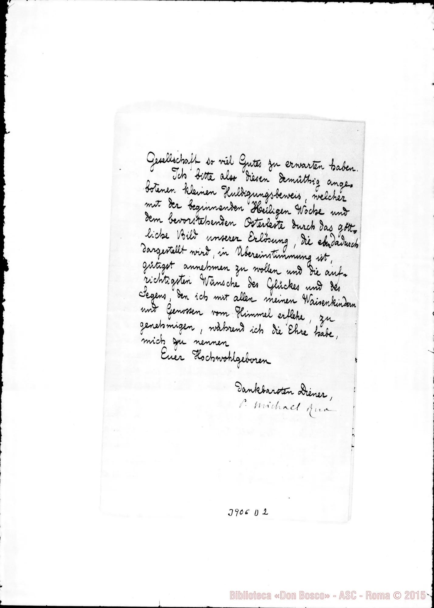Fotogramma D 2 — Hochwohlgeborene Torino, 7- -1896