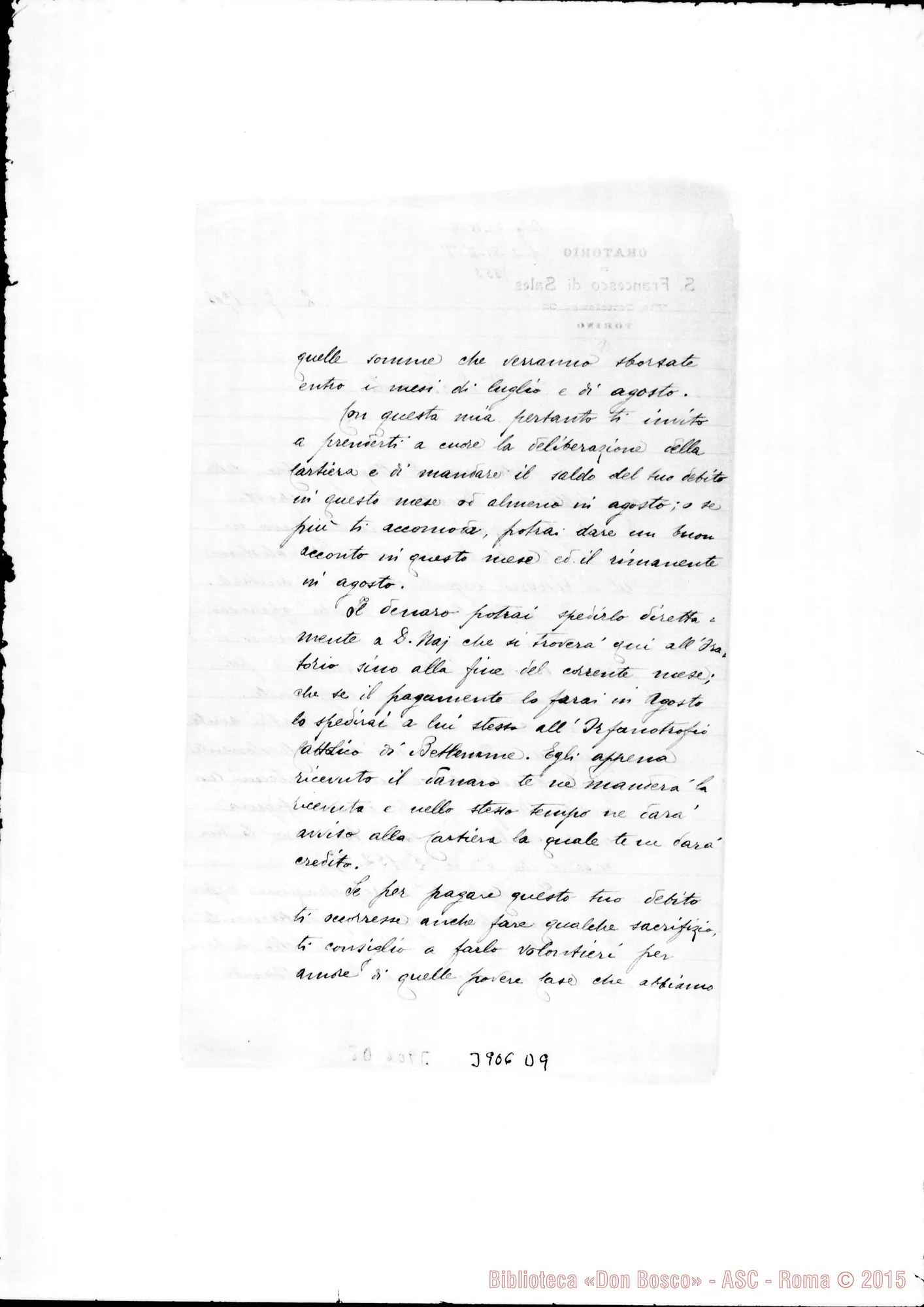 Fotogramma D 9 — « « Torino, 2-07-1903