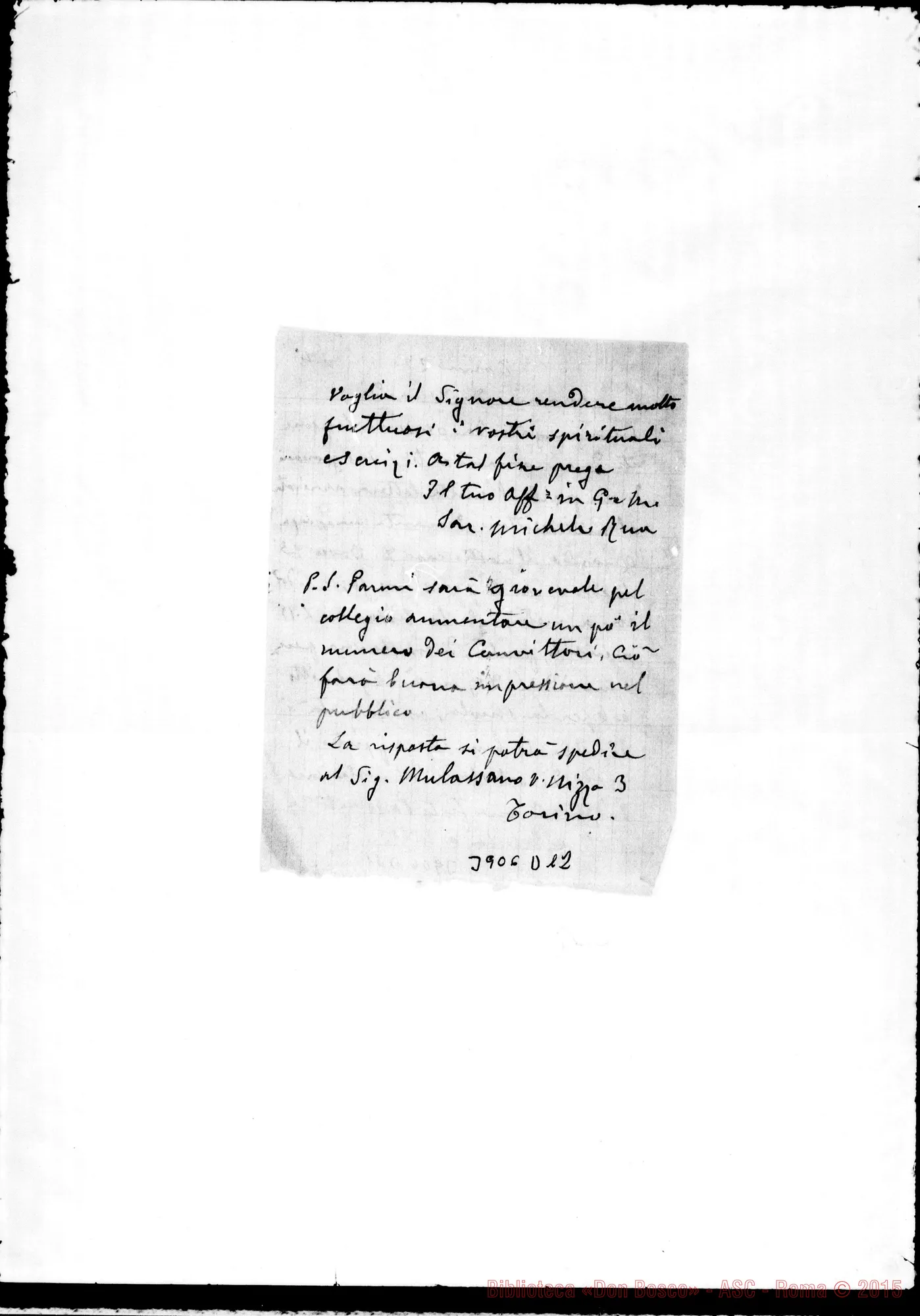 Fotogramma D 12 — « « Torino, 27-03-1904