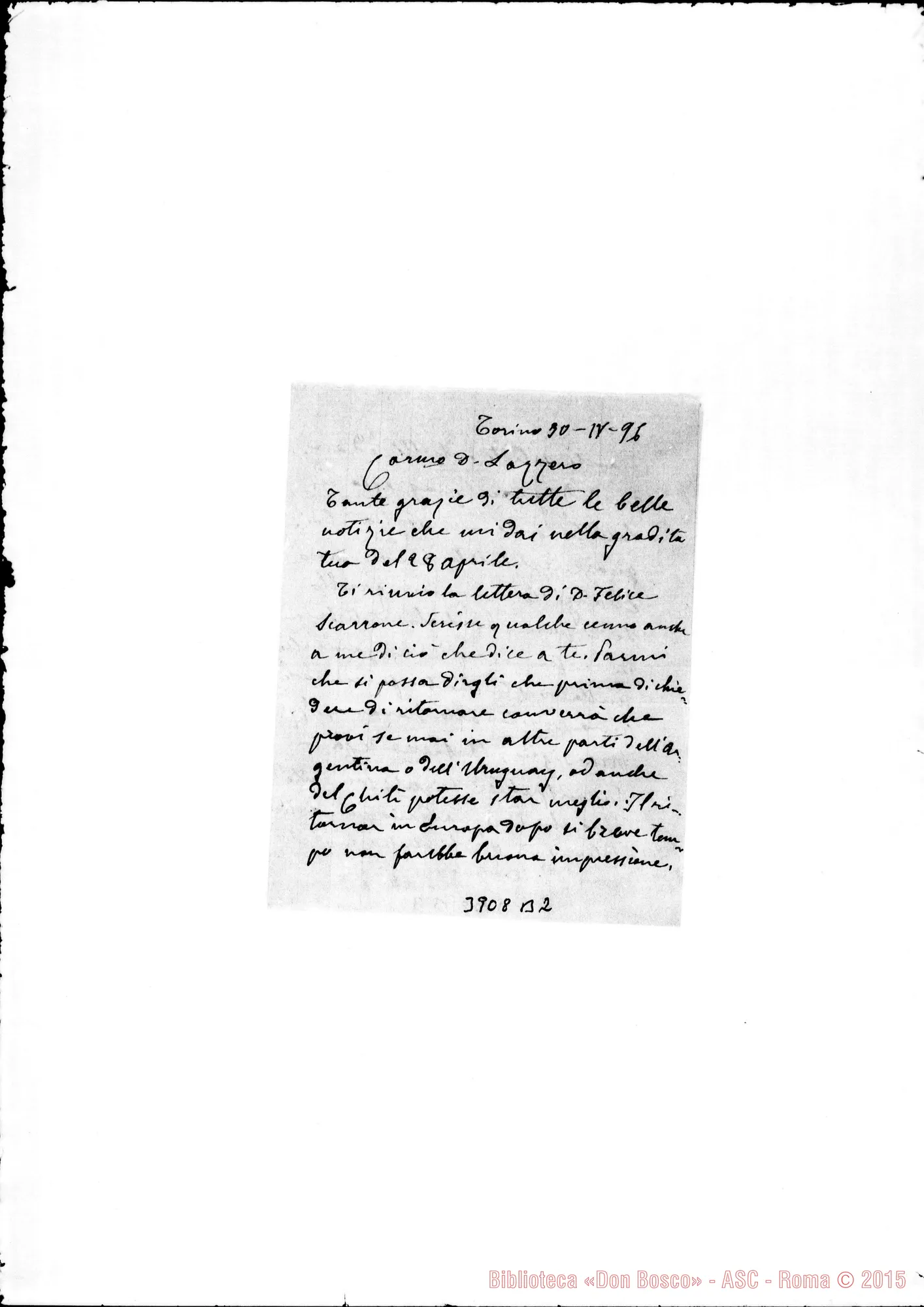 Fotogramma B 2 — « « Torino, 30-04-1896