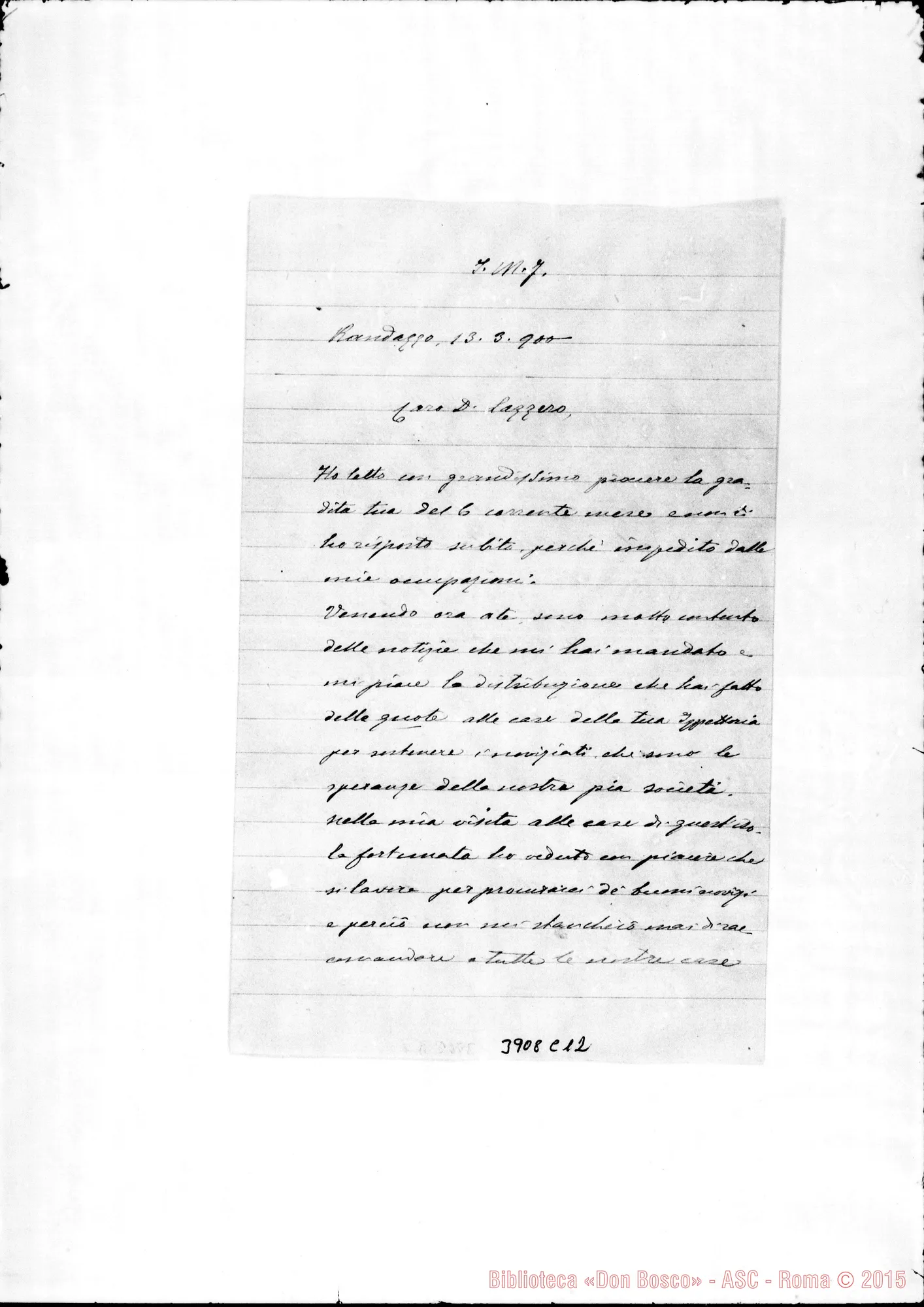 Fotogramma C 12 — « « Randazzo, 13-03-1900