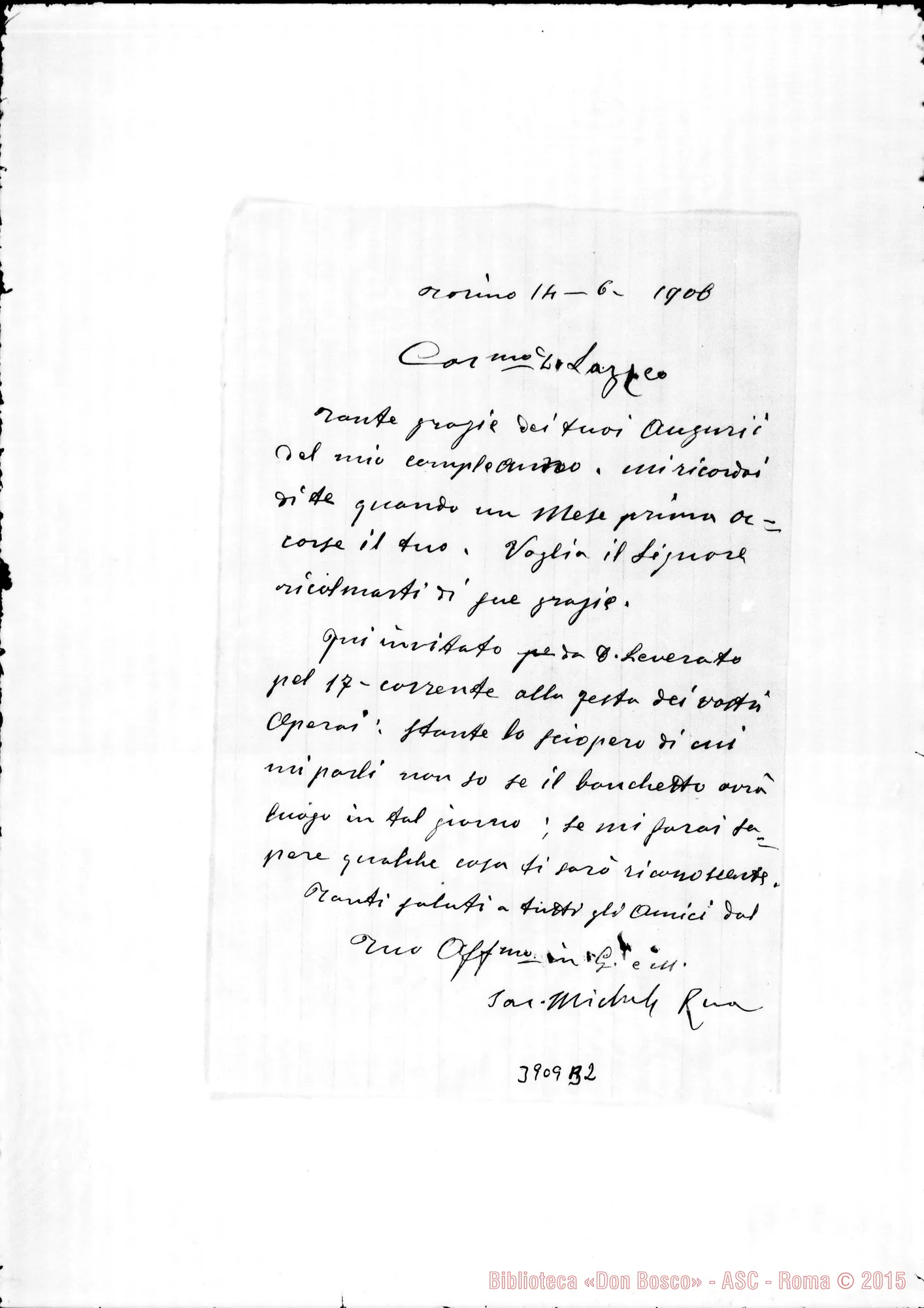 Fotogramma B 2 — « « Torino, 14-06-1906