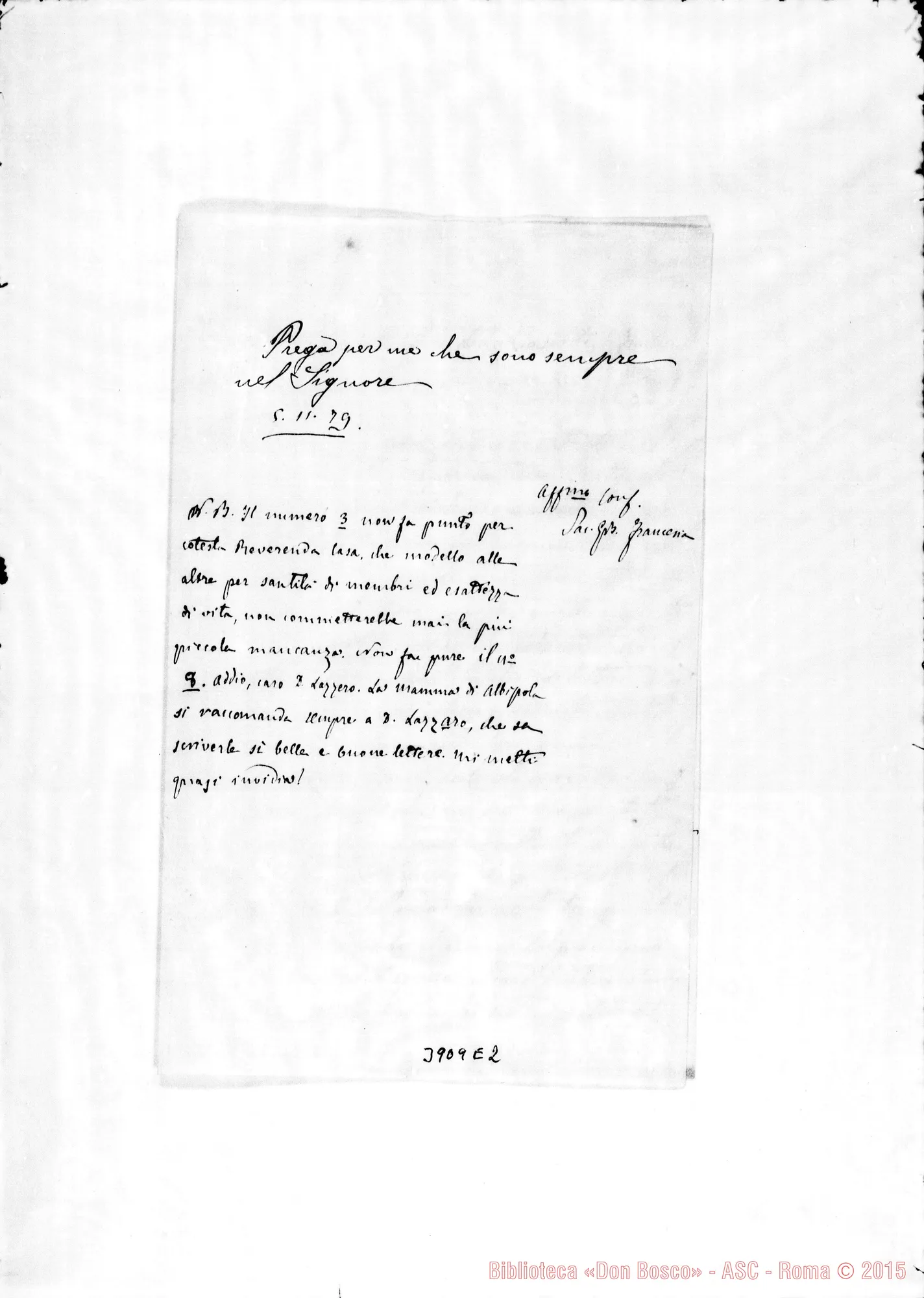 Fotogramma E 2 — « « « « Torino, 5-06-1879