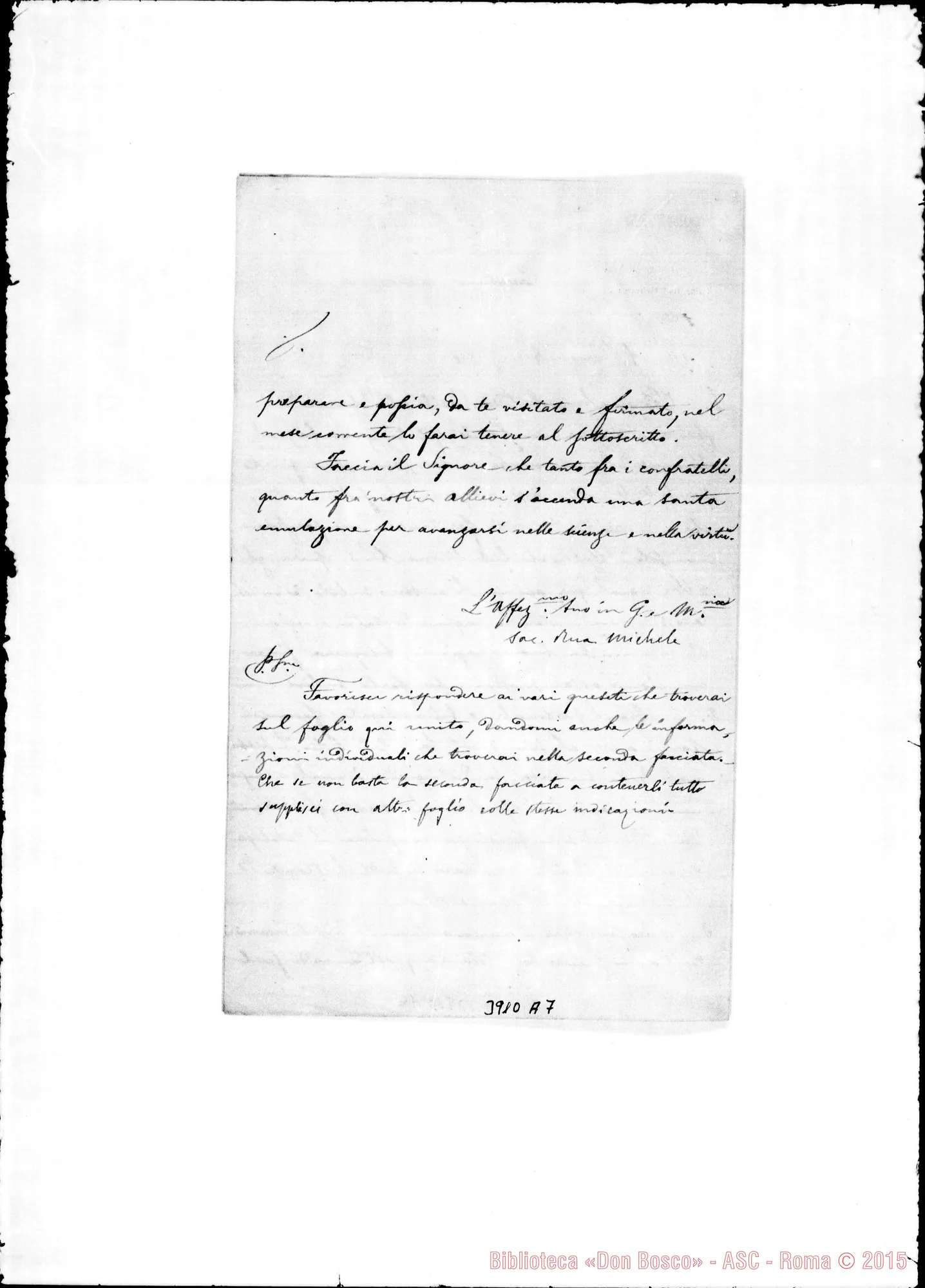 Fotogramma A 7 — « « « « Torino, 1-12-1880