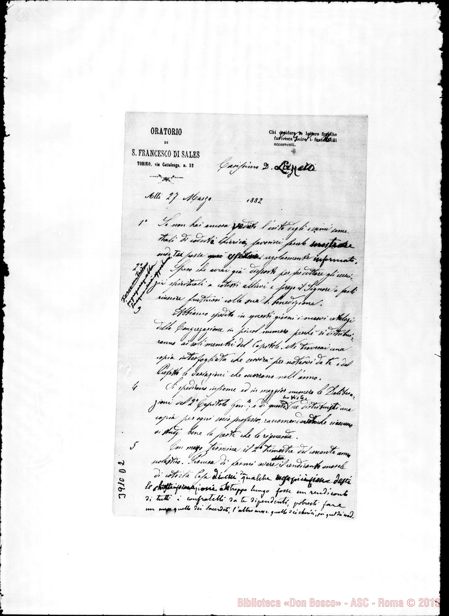 Fotogramma D 2 — « « « « Torino, 27-03-1882