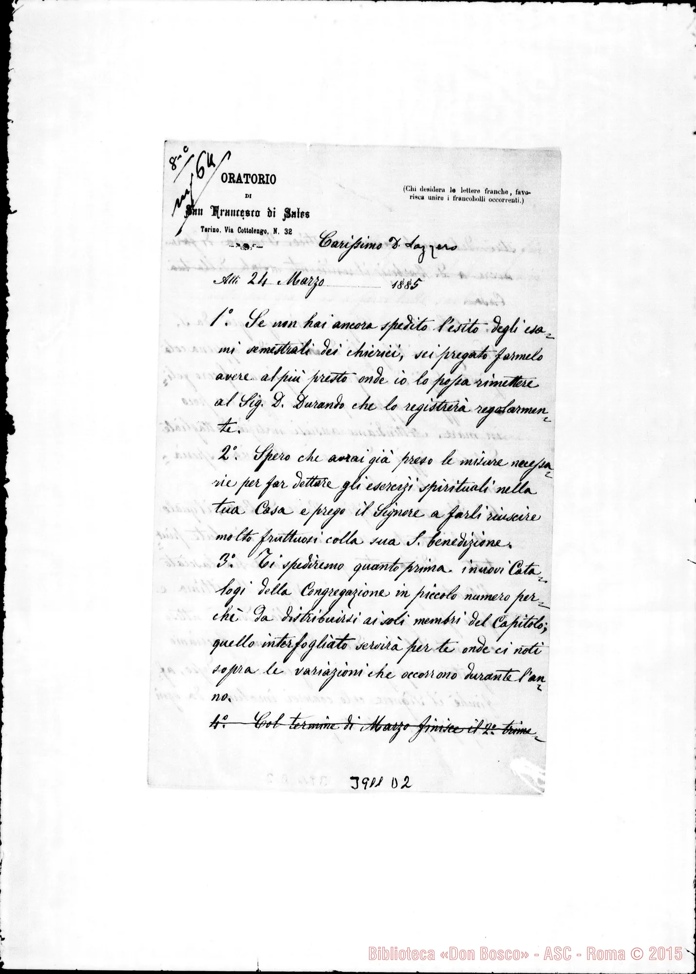 Fotogramma D 2 — « « « « Torino, 24-03-1885