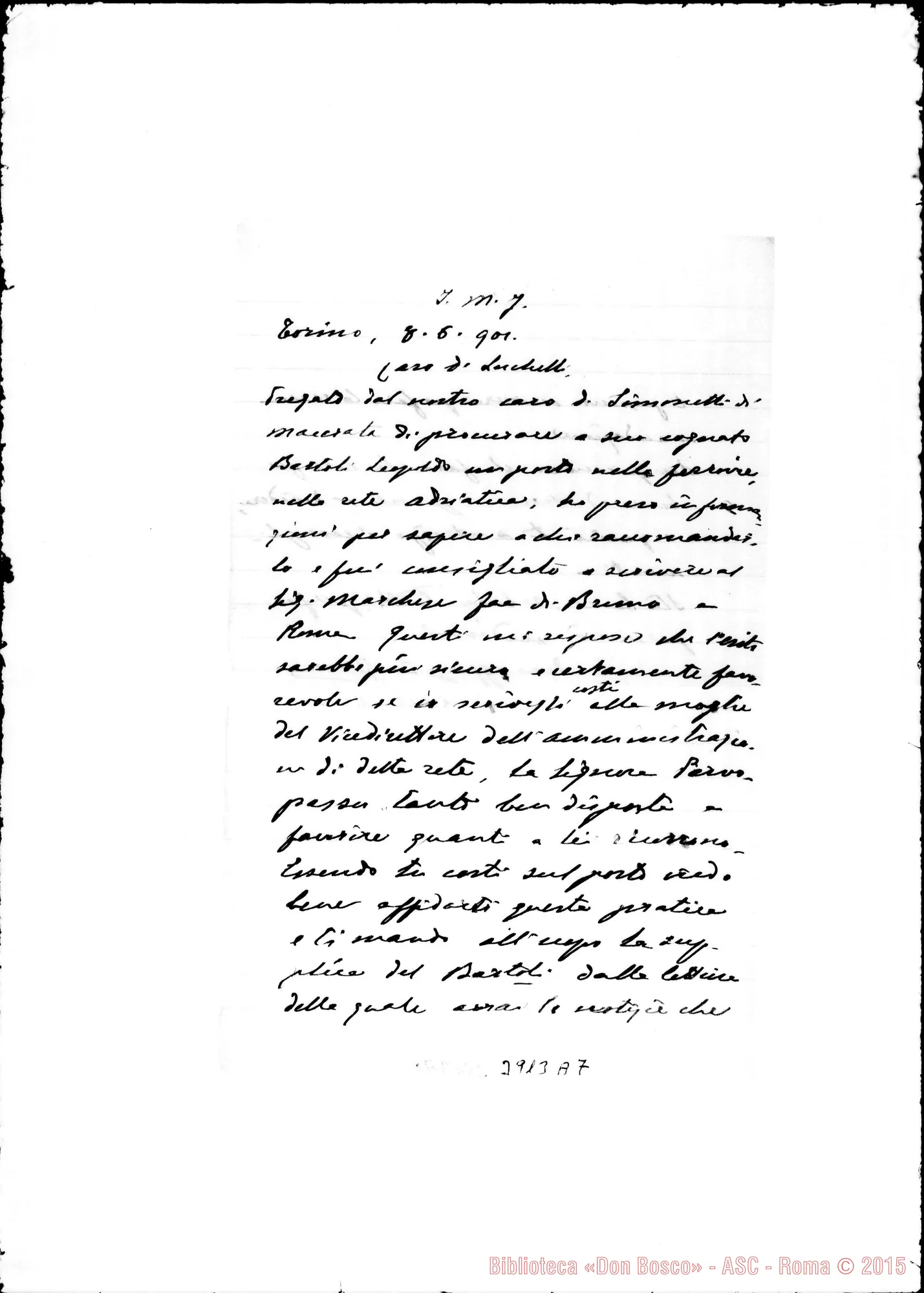 Fotogramma A 7 — « « Torino, 8-06-1901