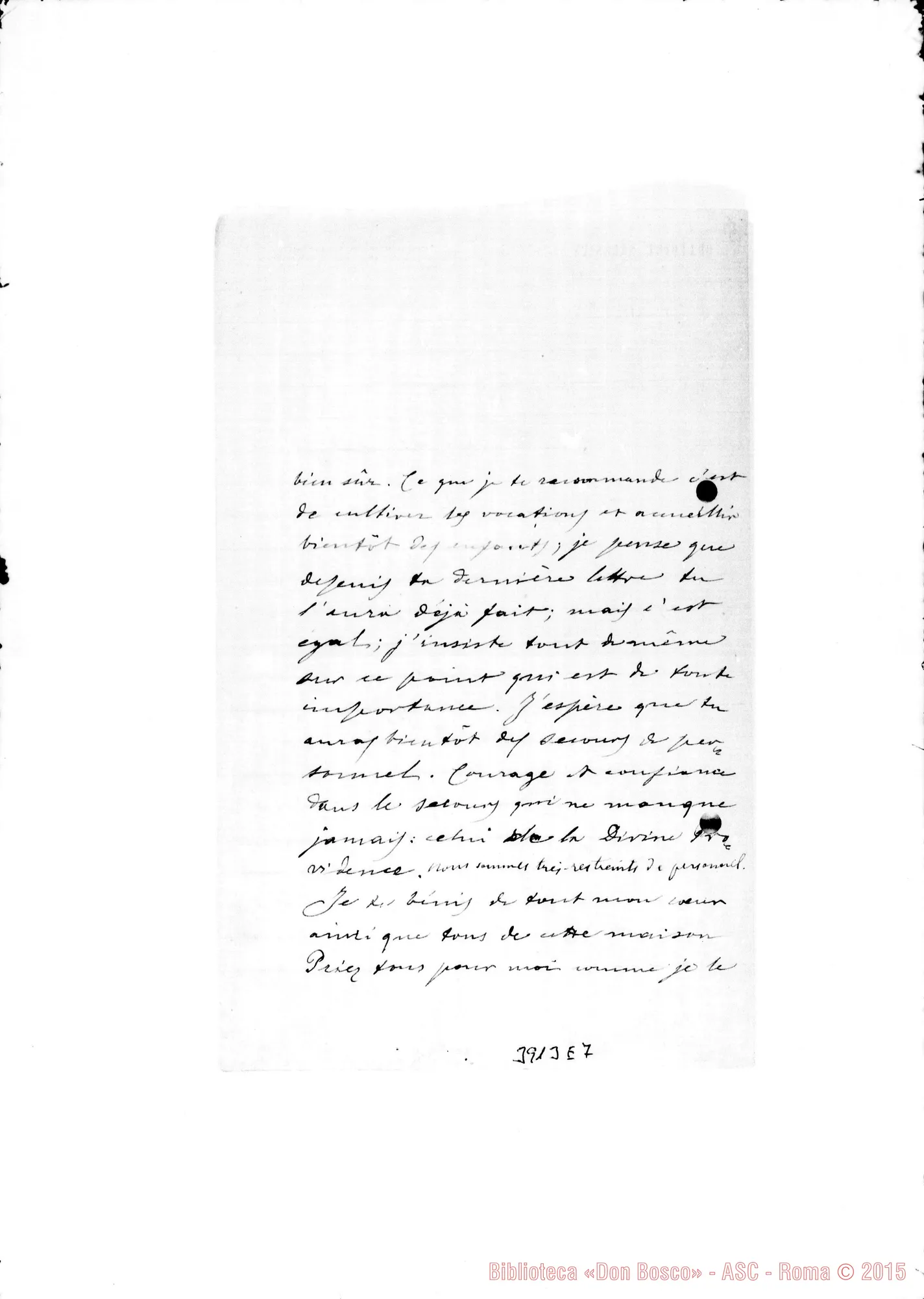 Fotogramma E 7 — Malan Antonio, vesc. SDB Torino, 10-11-1894