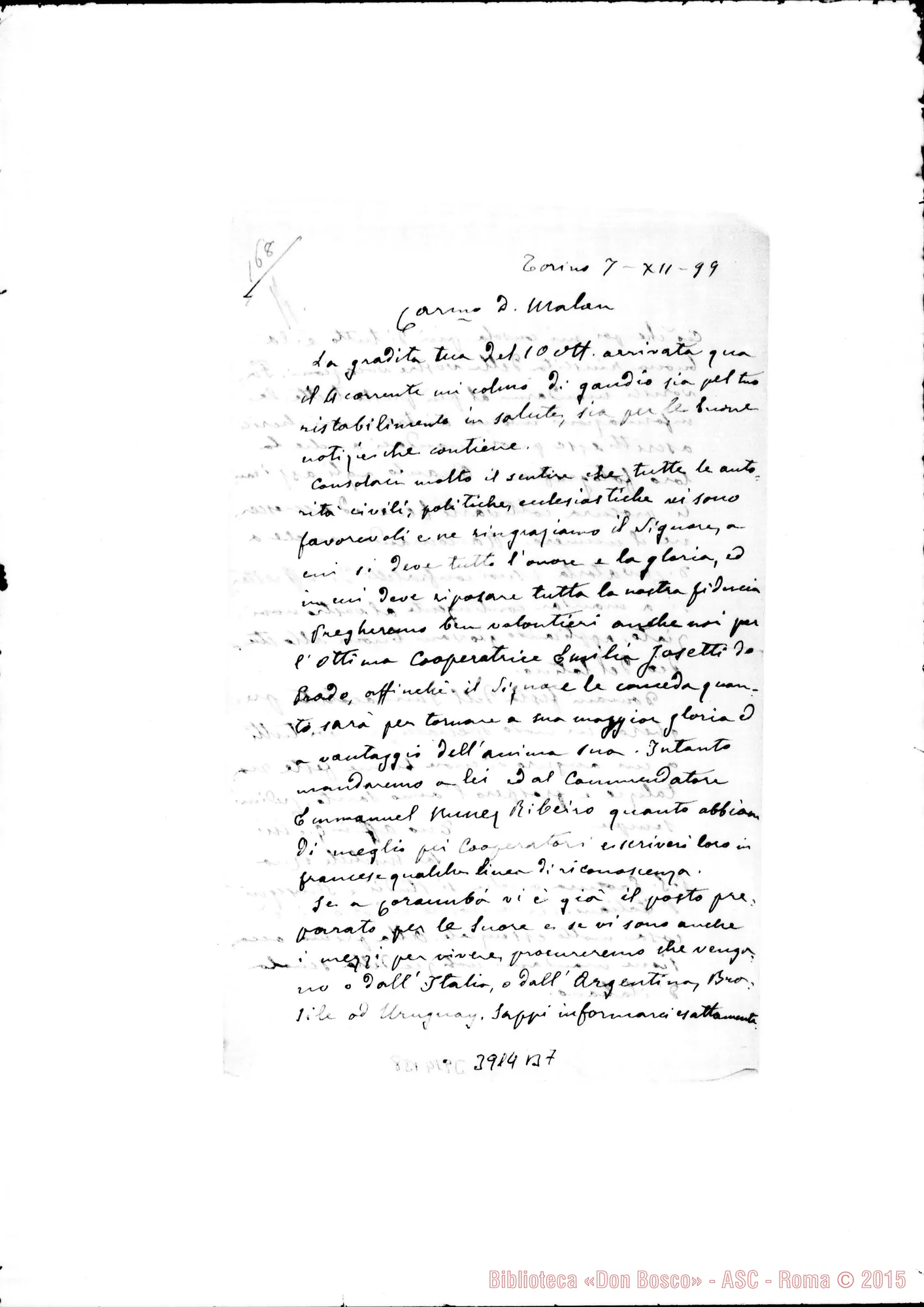Fotogramma B 7 — « « Torino, 7-12-1899
