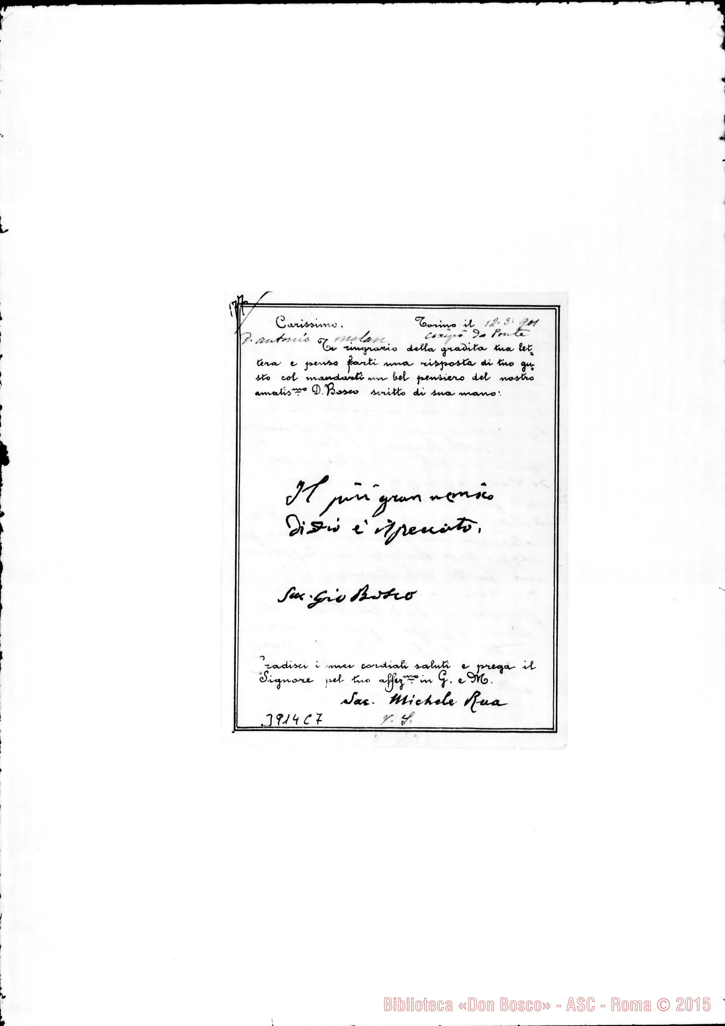 Fotogramma C 7 — « « Torino, 12-03-1901