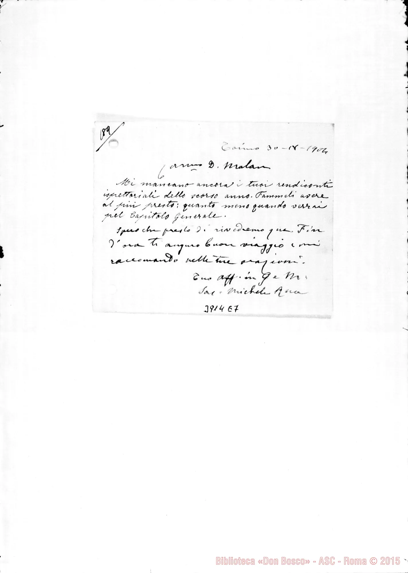 Fotogramma E 7 — « « Torino, 30-04-1904