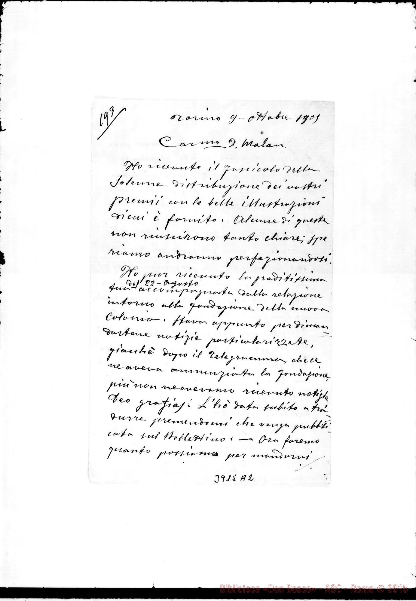 Fotogramma A 2 — « « Torino, 9-10-1905