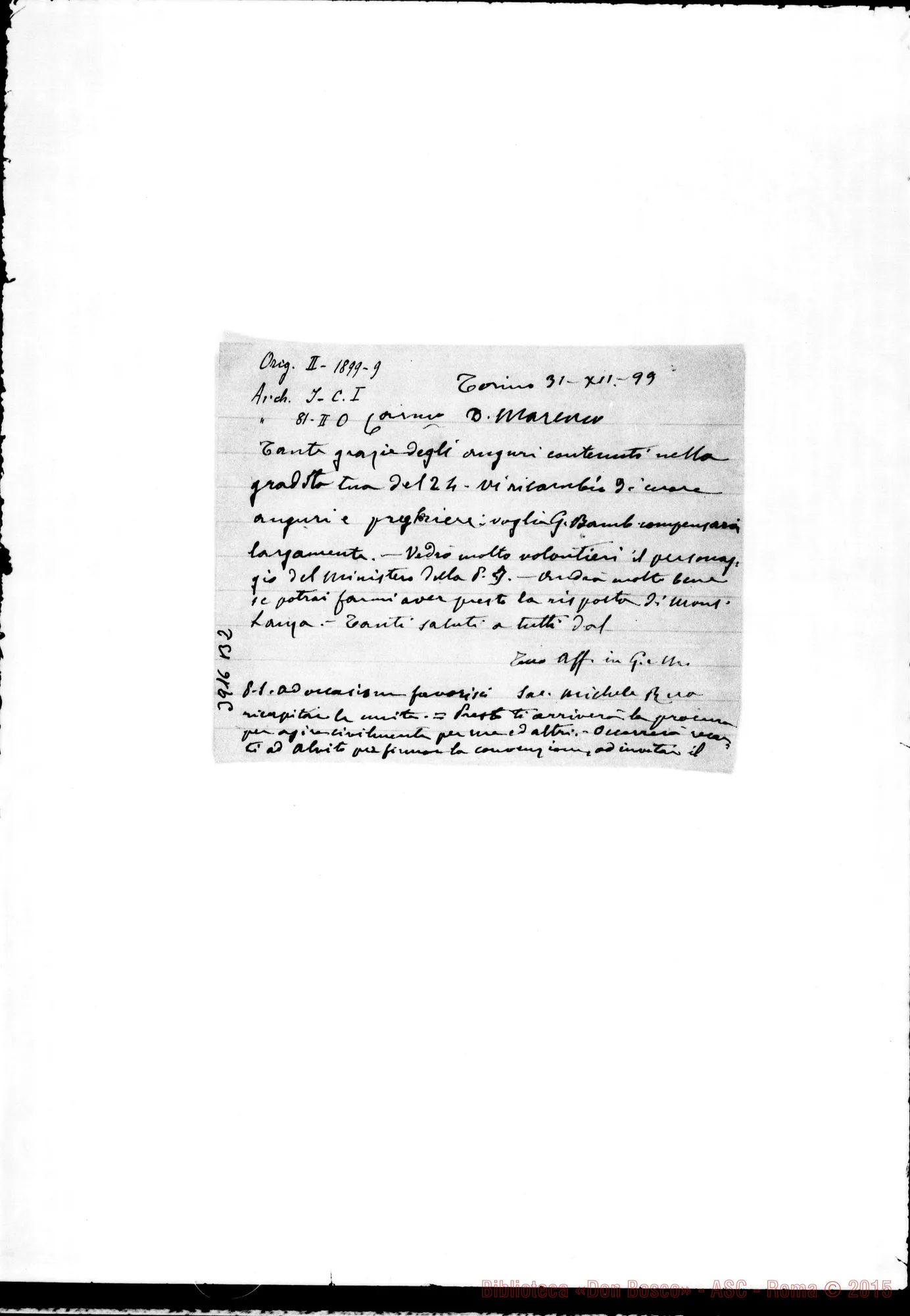 Fotogramma B 2 — « « Torino, 31-12-1899