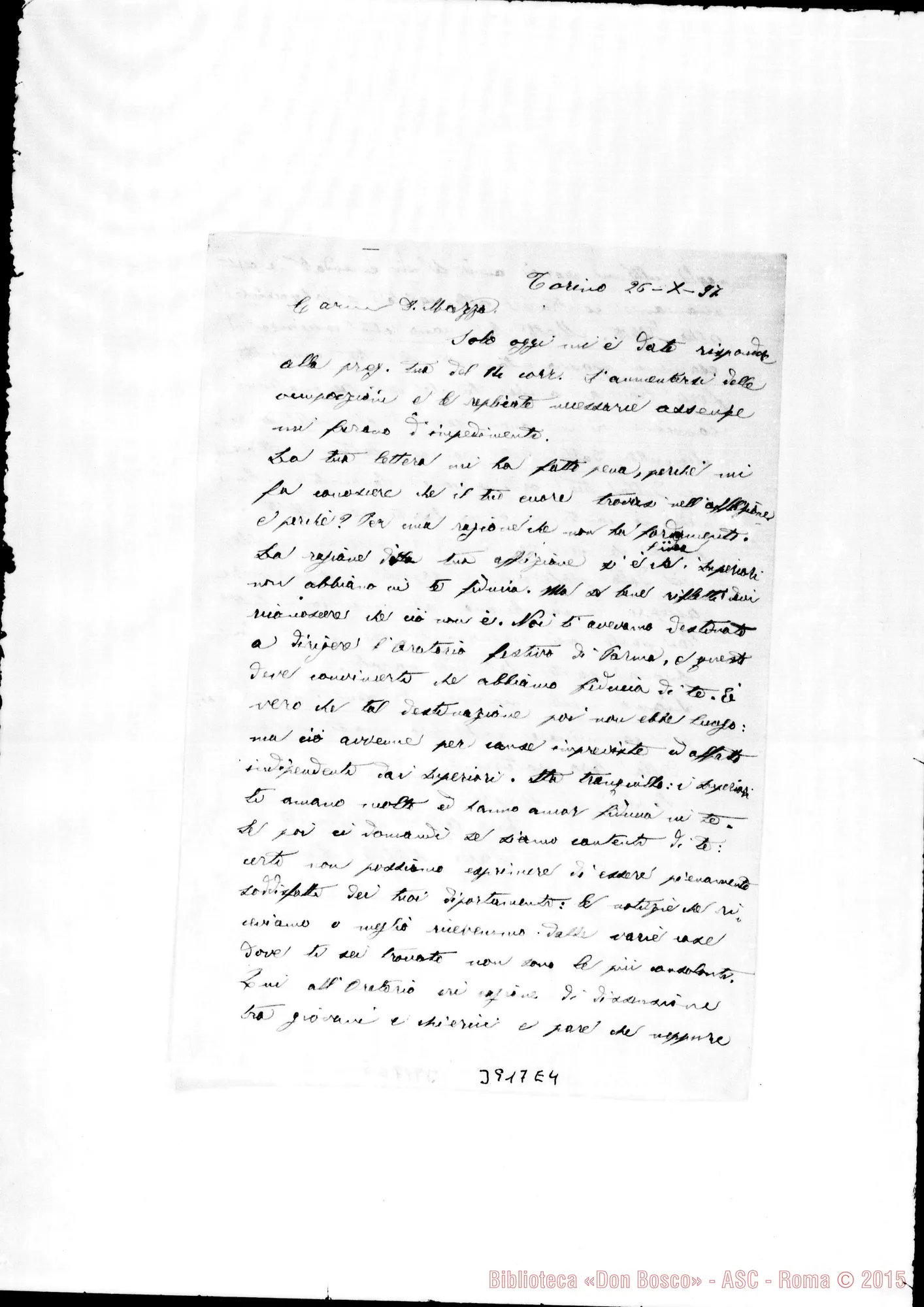 Fotogramma E 4 — « « Torino, 26-10-1897
