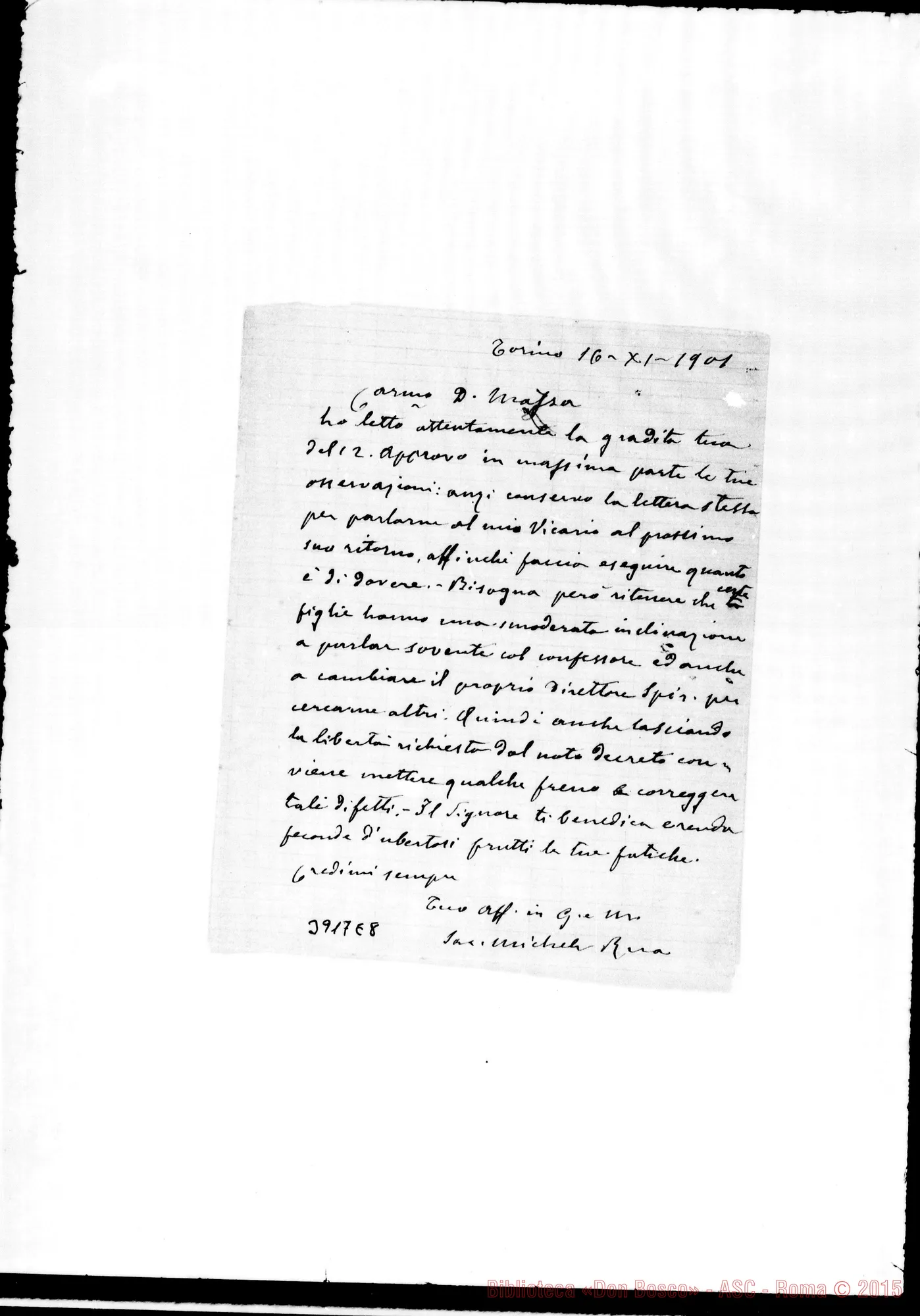 Fotogramma E 8 — « « Torino, 16-11-1901