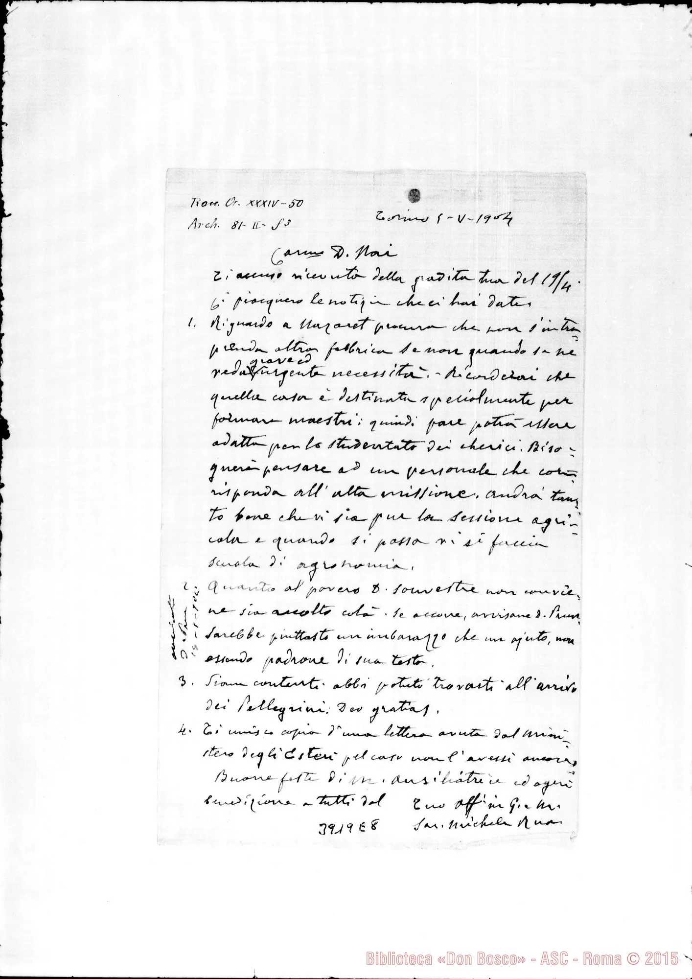 Fotogramma E 8 — « « Torino, 5-05-1904