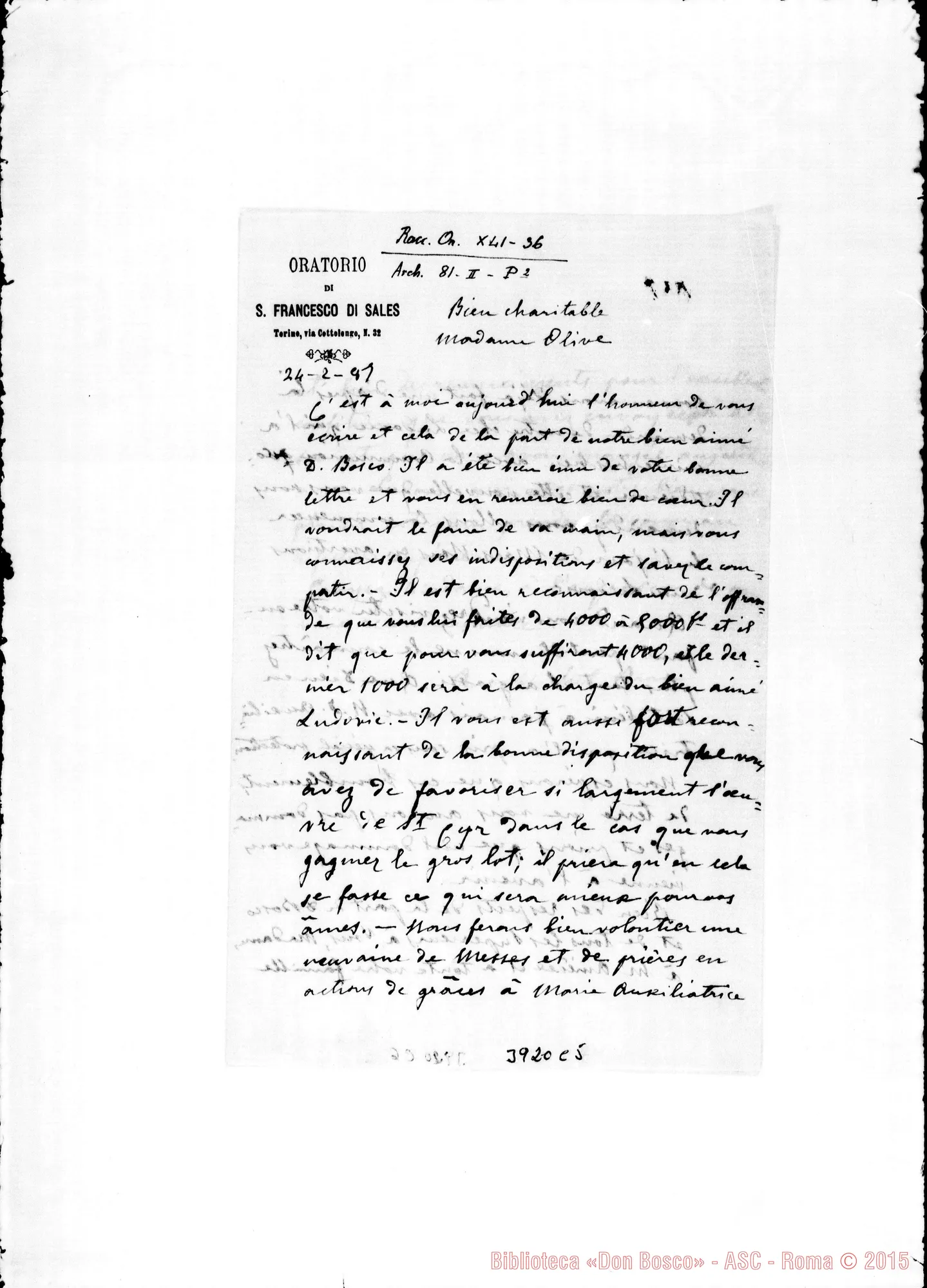 Fotogramma C 5 — Olive, madame Torino, 24-02-1887