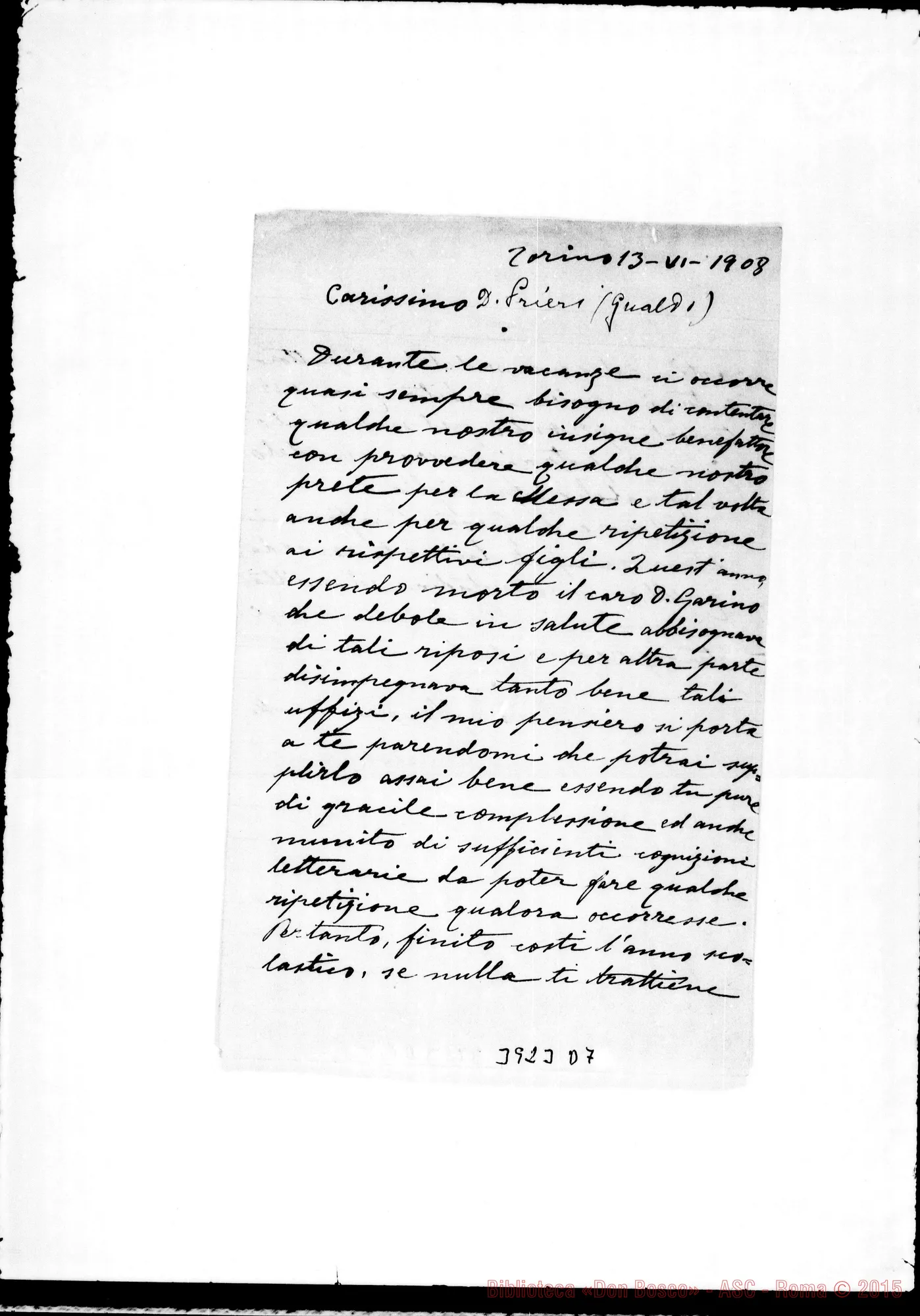 Fotogramma D 7 — « « Torino, 13-06-1908