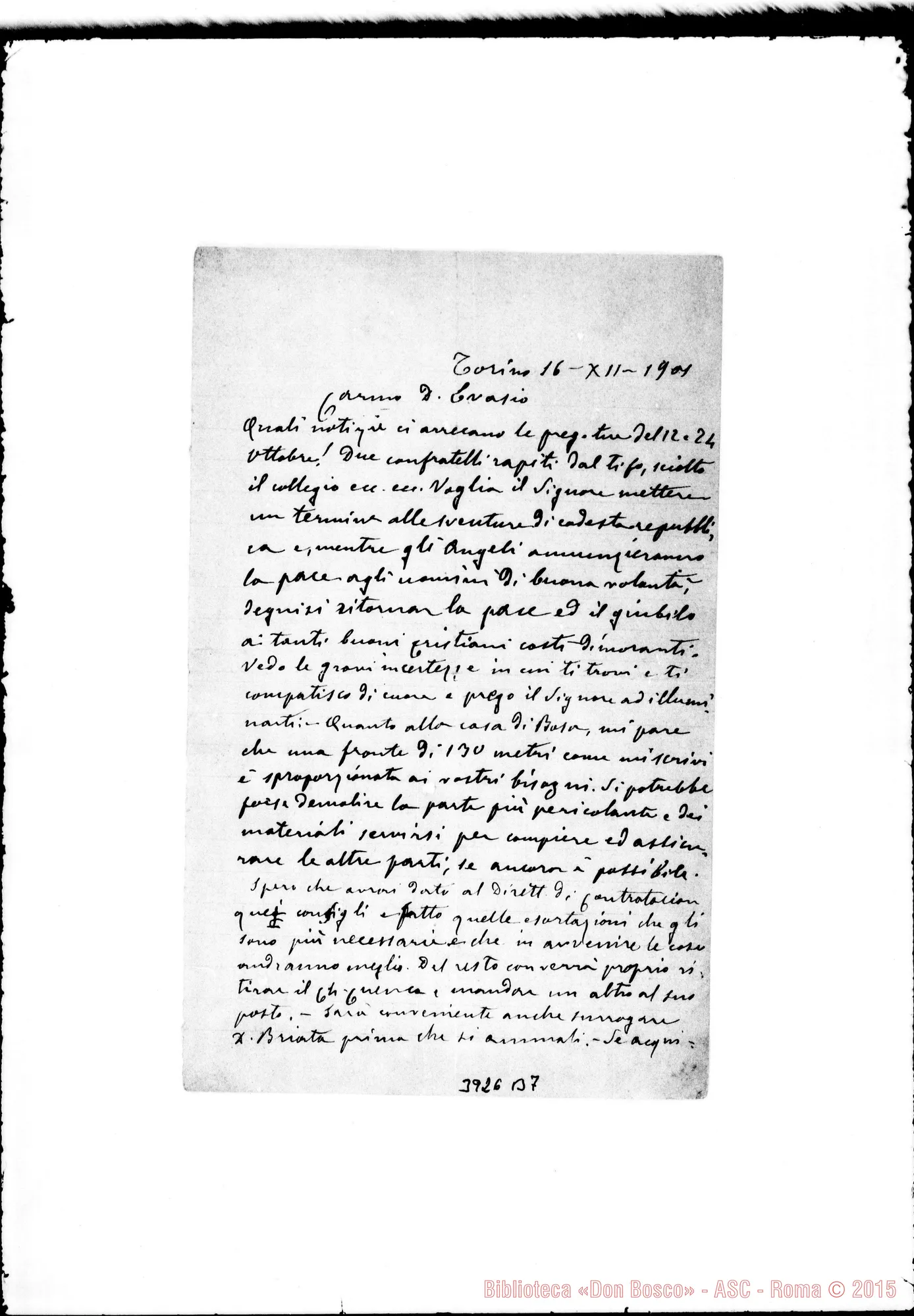 Fotogramma B 7 — « « Torino, 16-12-1901