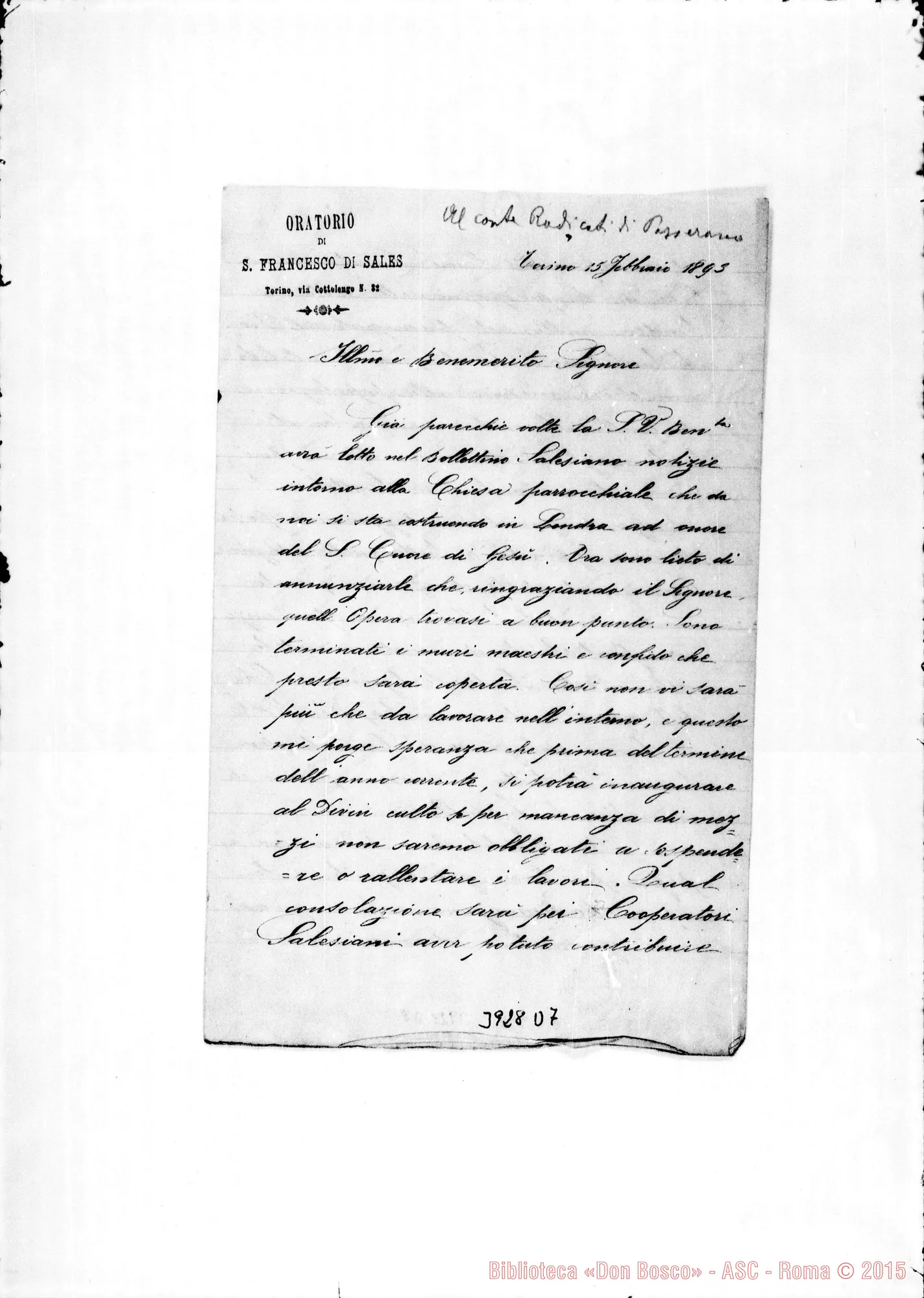 Fotogramma D 7 — « « « Torino, 15-02-1893