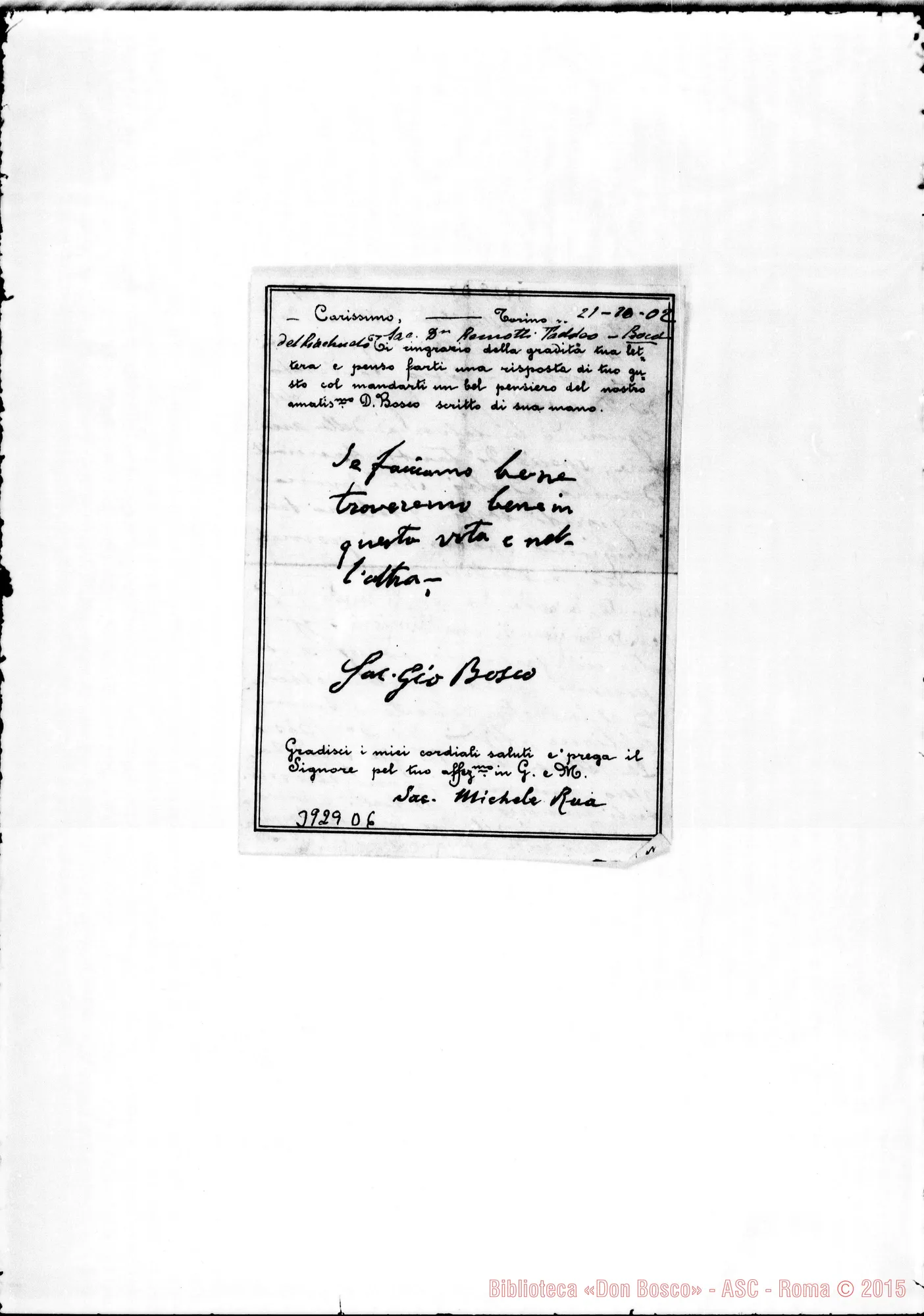 Fotogramma D 6 — « « Torino, 21-10-1902