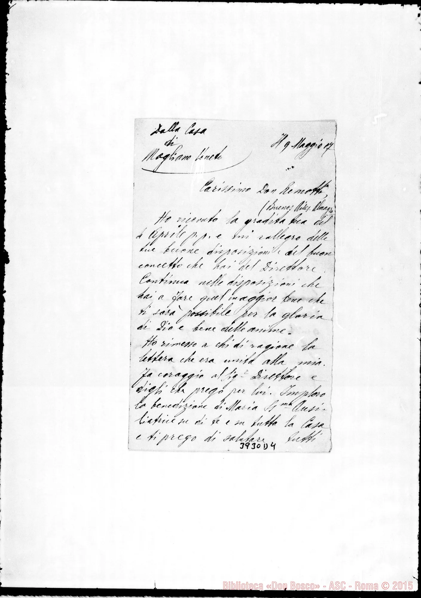Fotogramma D 4 — « « Mogliano Veneto, 9-05-1907