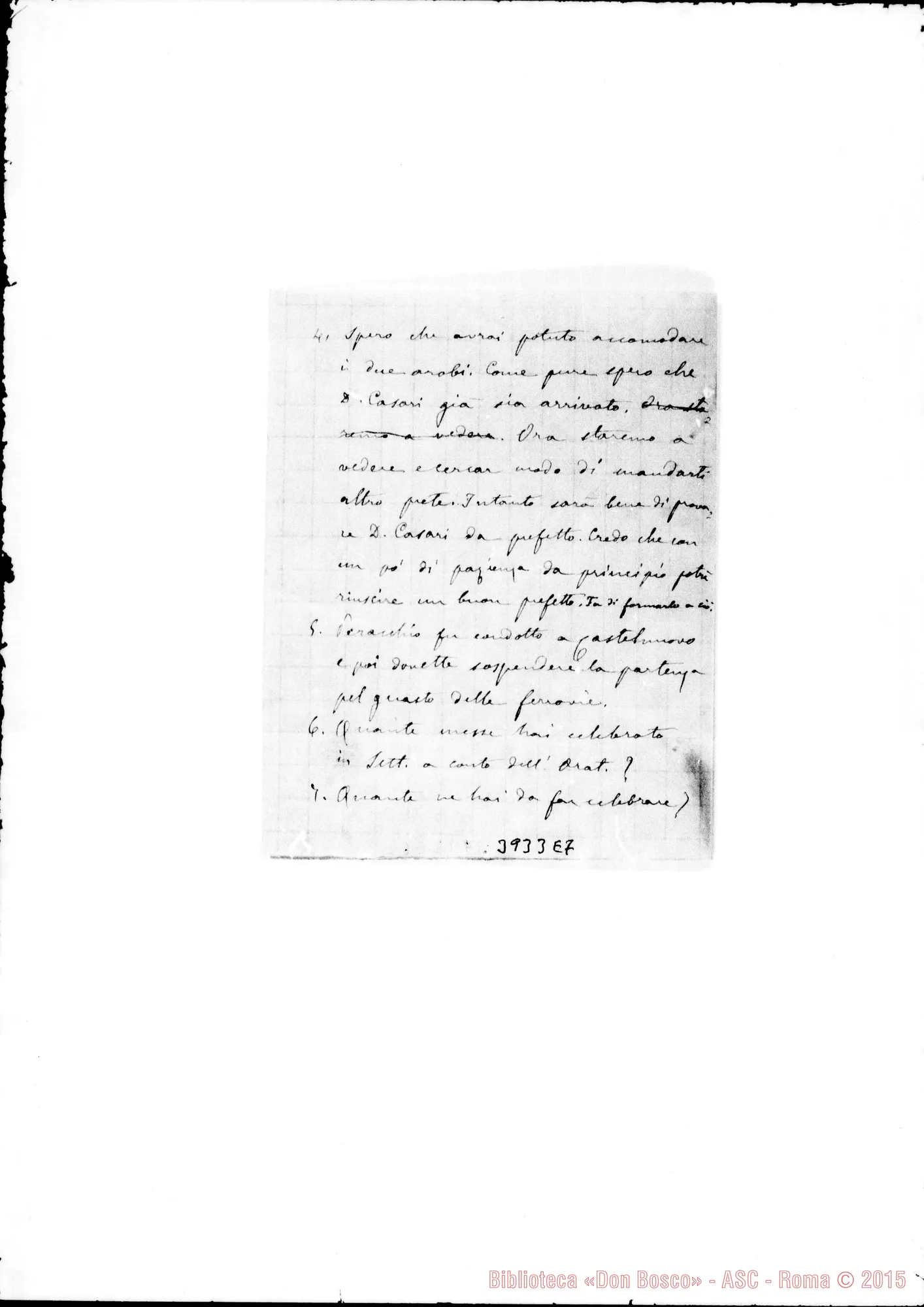 Fotogramma E 7 — « « s.l. s.d.