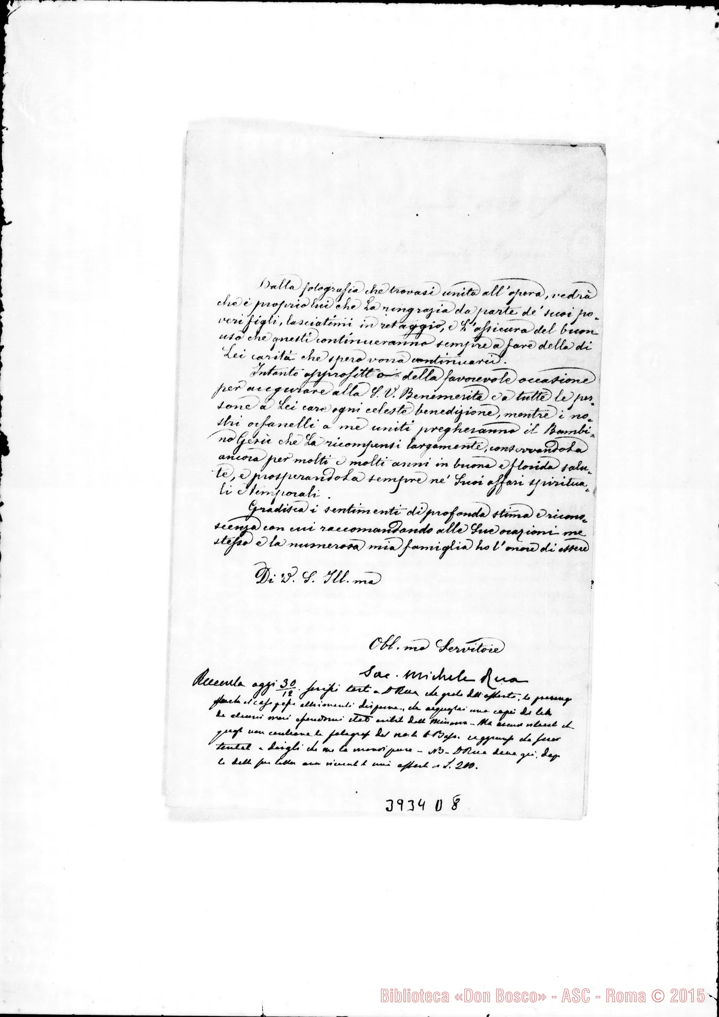 Fotogramma D 8 — « Torino, 26-12-1888