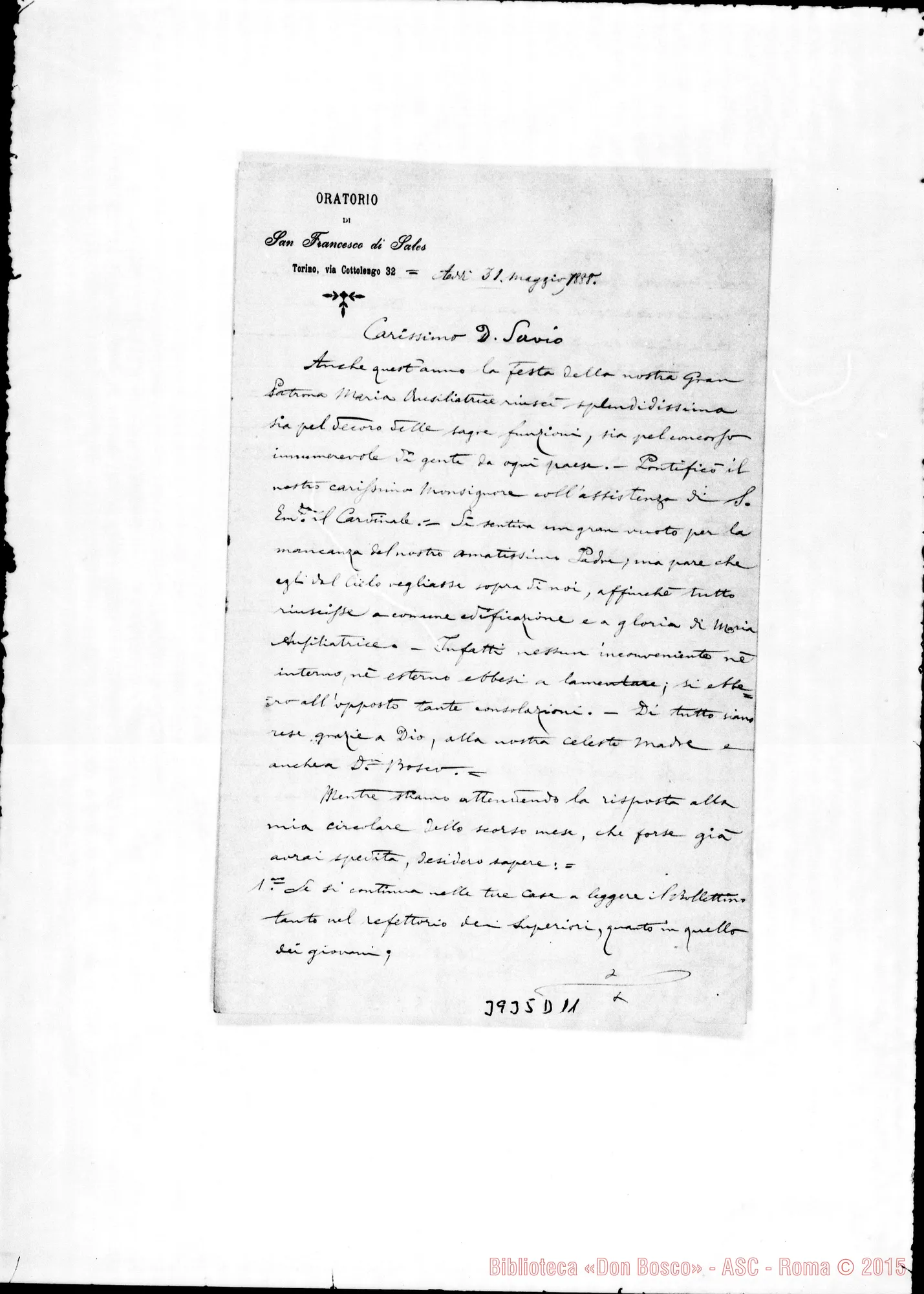 Fotogramma D 11 — « « Torino, 31-05-1888