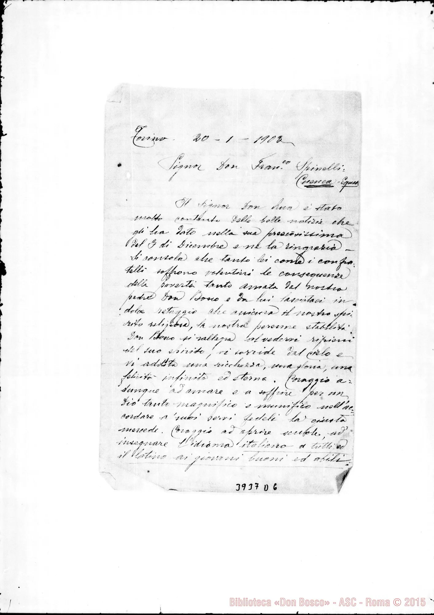 Fotogramma D 6 — « « Torino, 20-01-1903