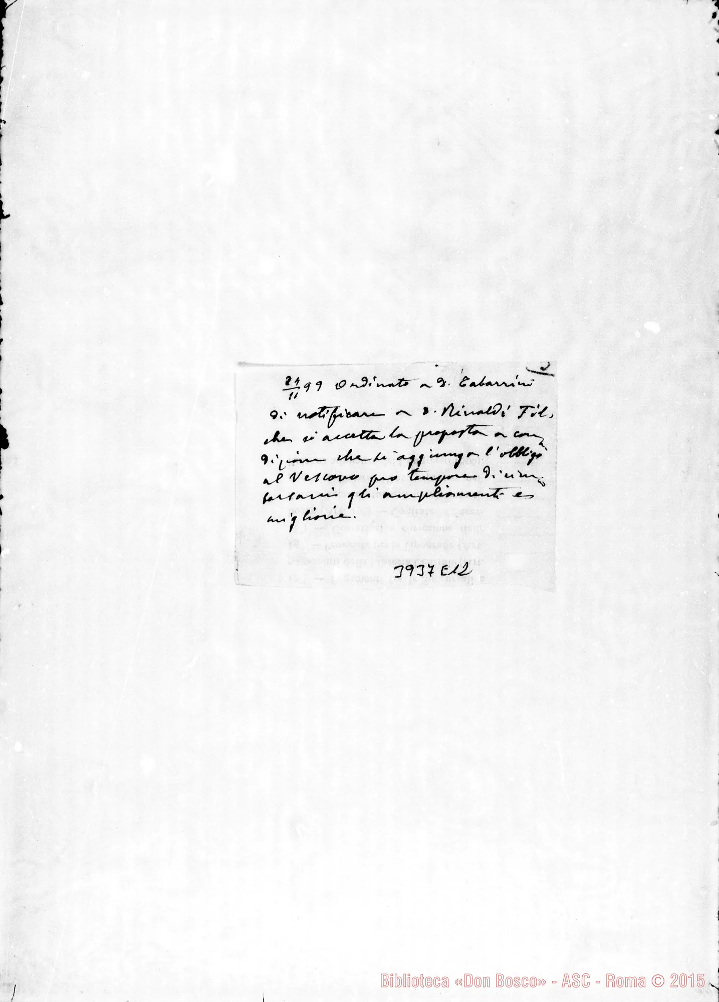Fotogramma E 12 — Tabarrieri Torino, 24-11-1899