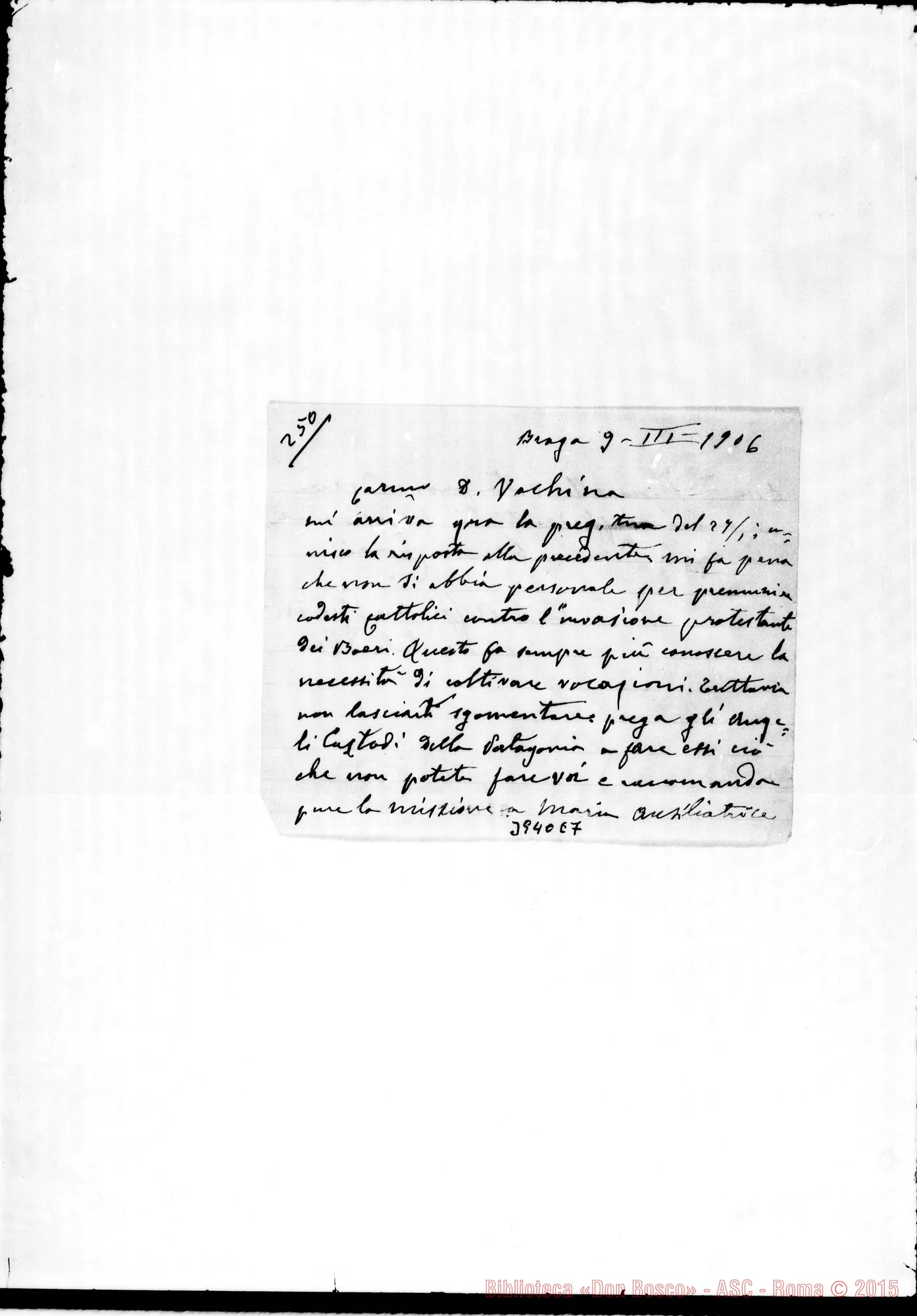 Fotogramma E 7 — « « Braga, 9-03-1906