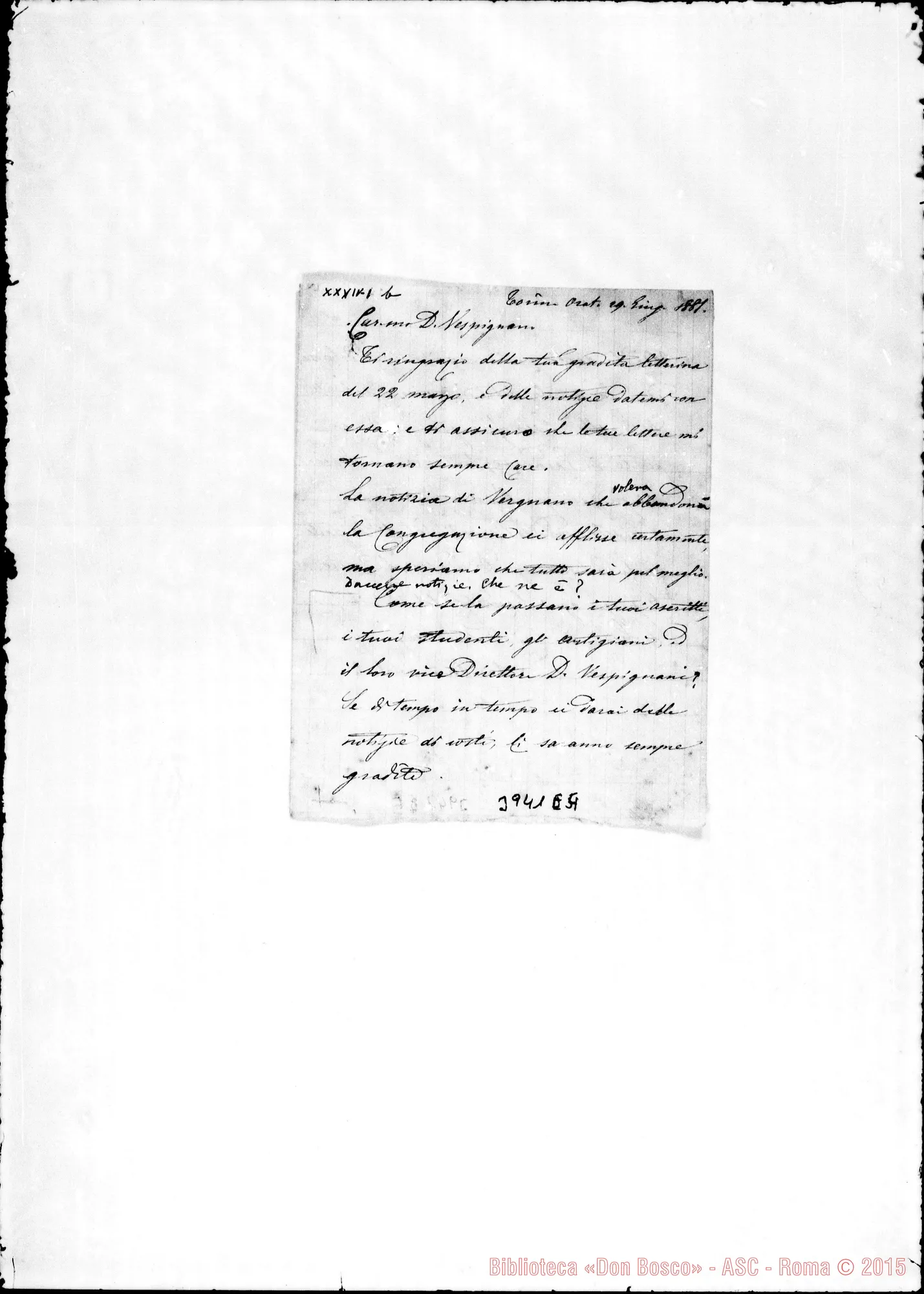 Fotogramma E 4 — « « Torino, 29-06-1881