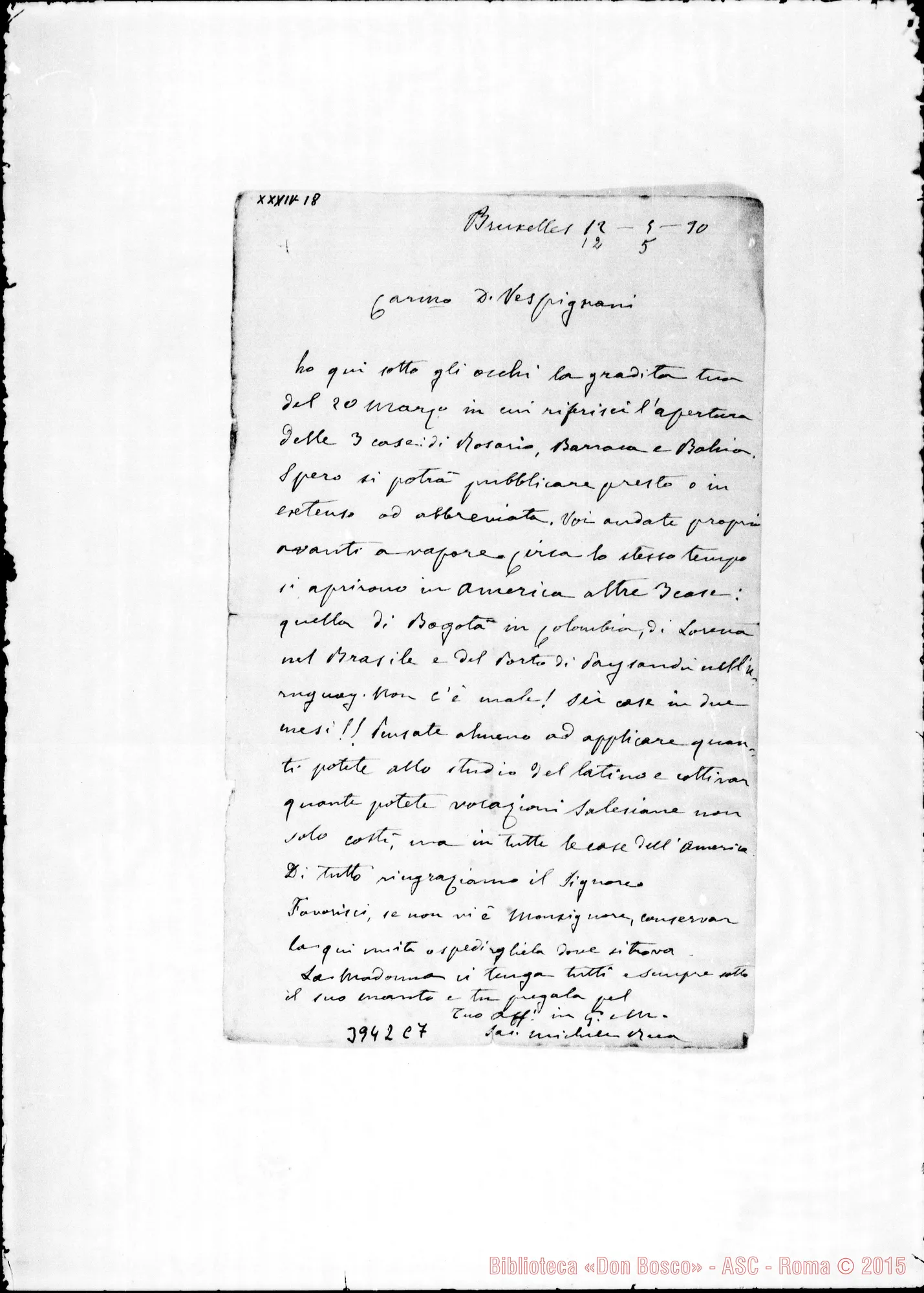 Fotogramma C 7 — « « Bruxelles, 12-05-1890