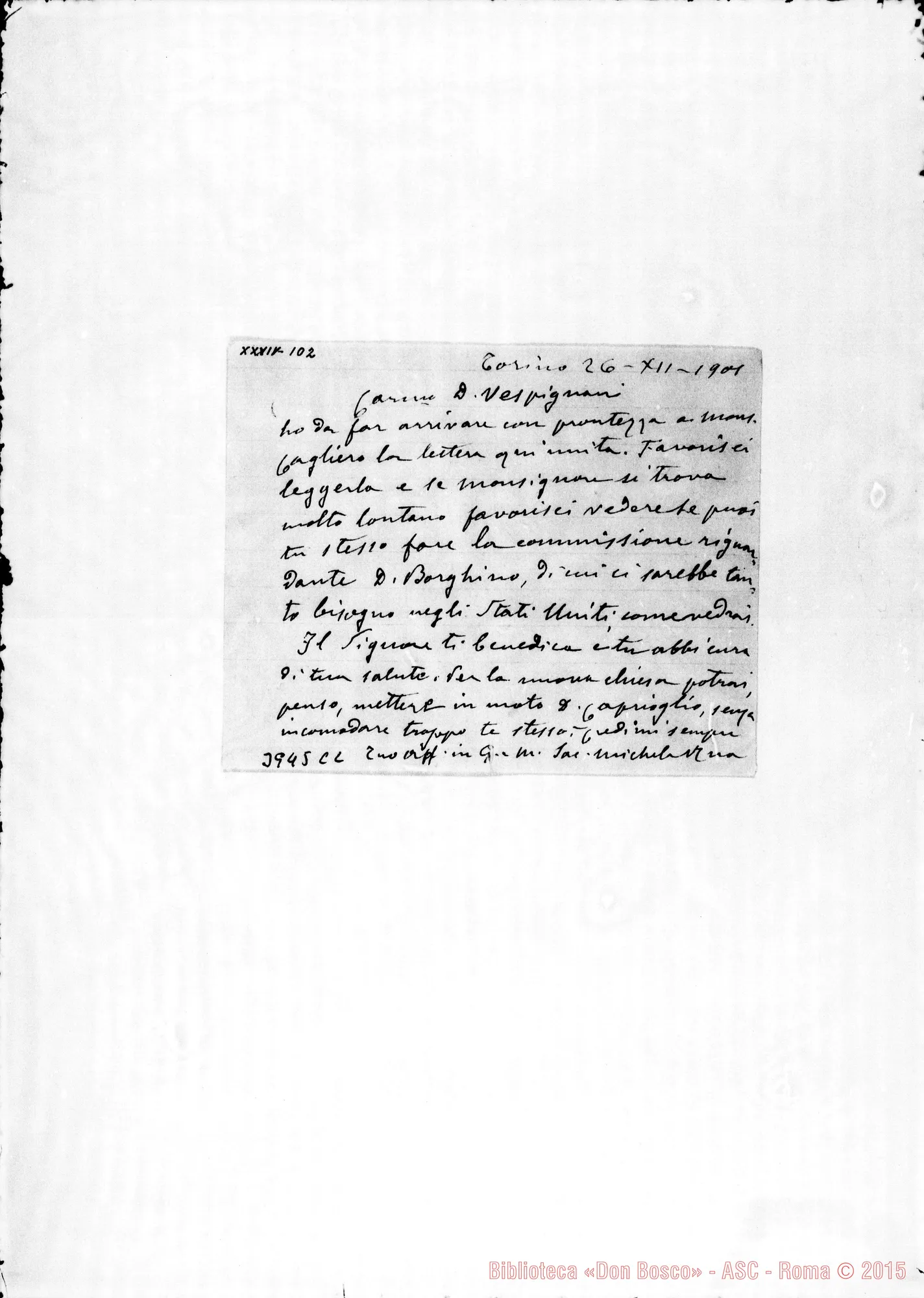 Fotogramma C 2 — ” « Torino, 26-12-1901
