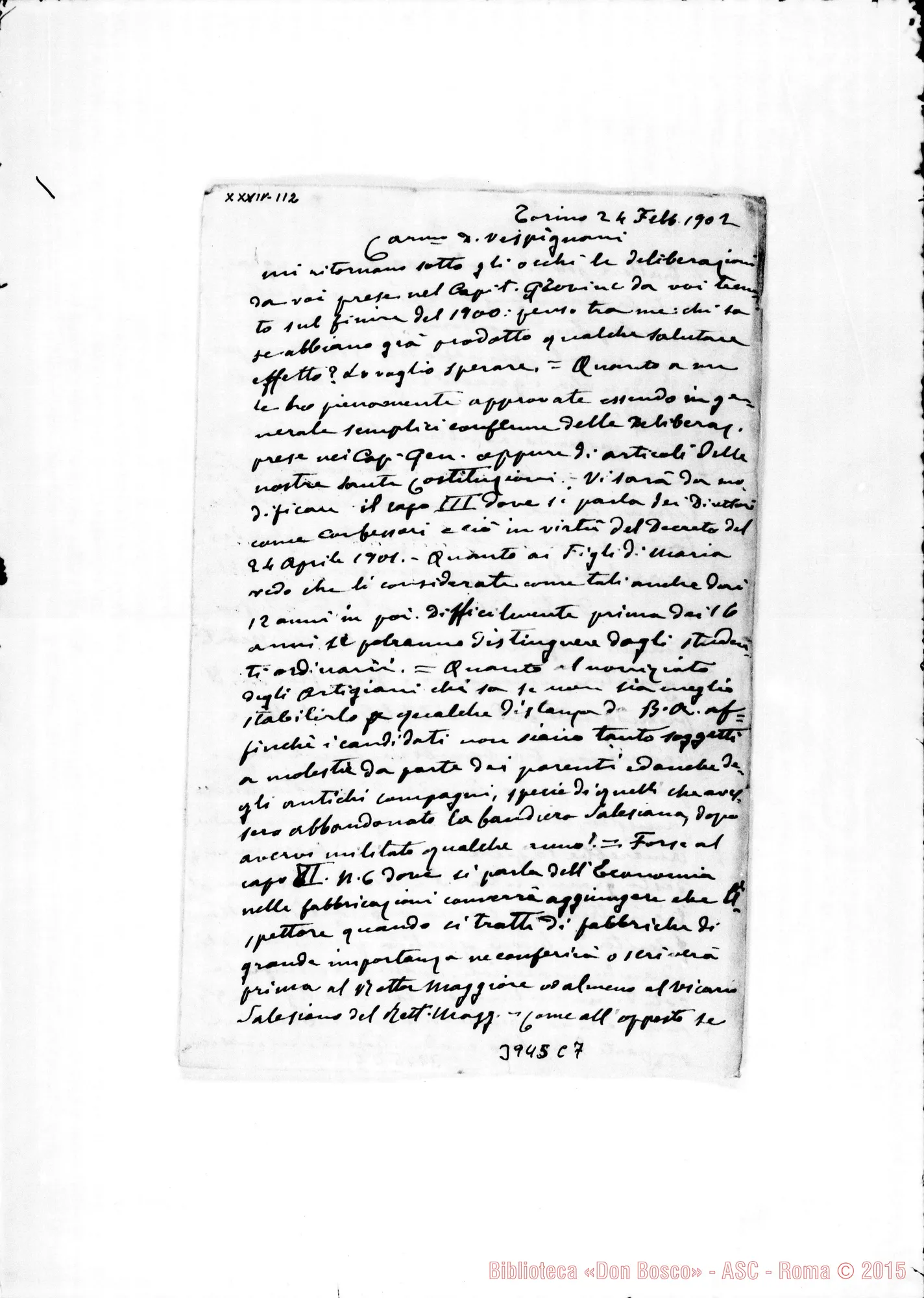 Fotogramma C 7 — « « Torino, 24-02-1902