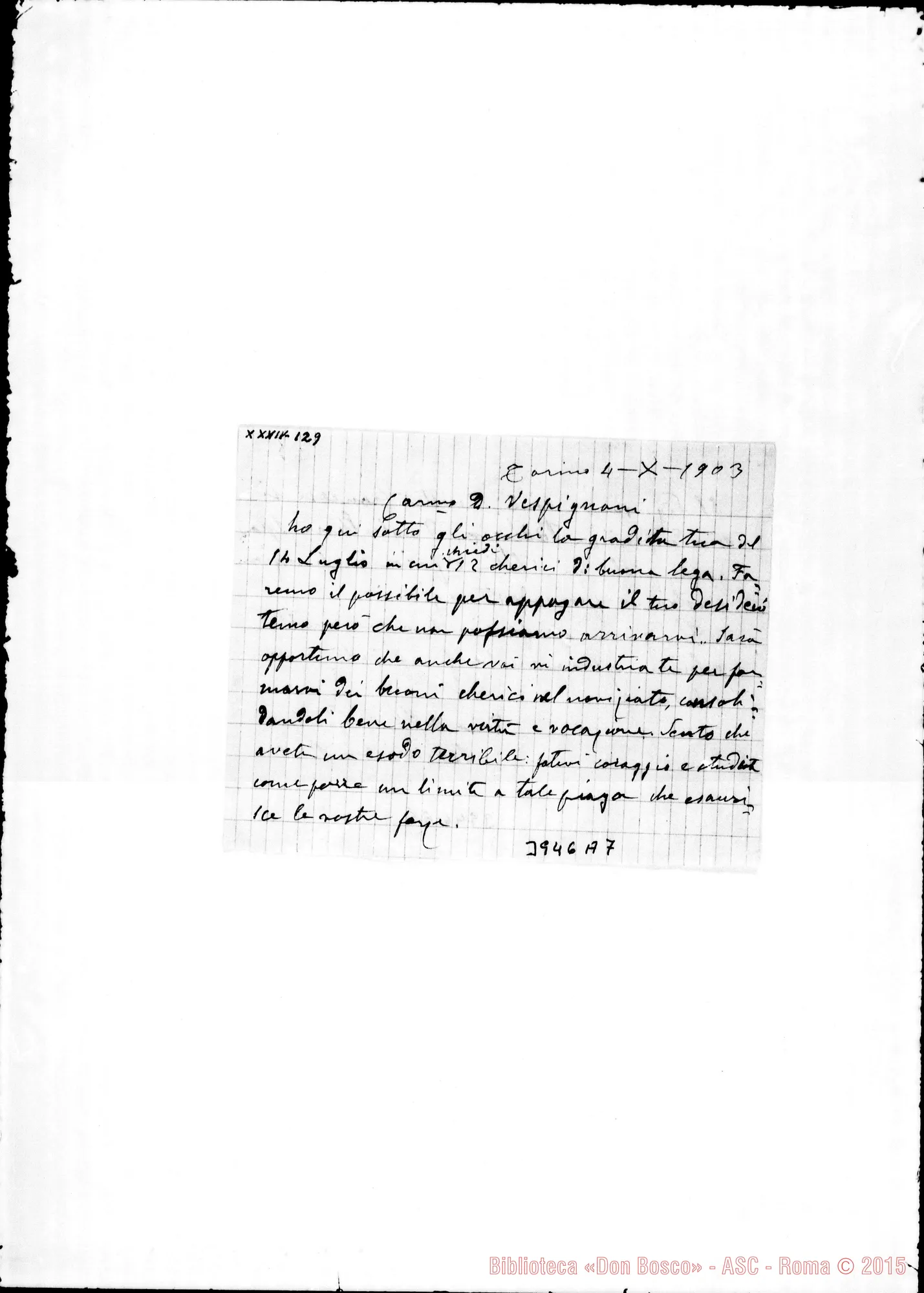 Fotogramma A 7 — « « Torino, 4-10-1903