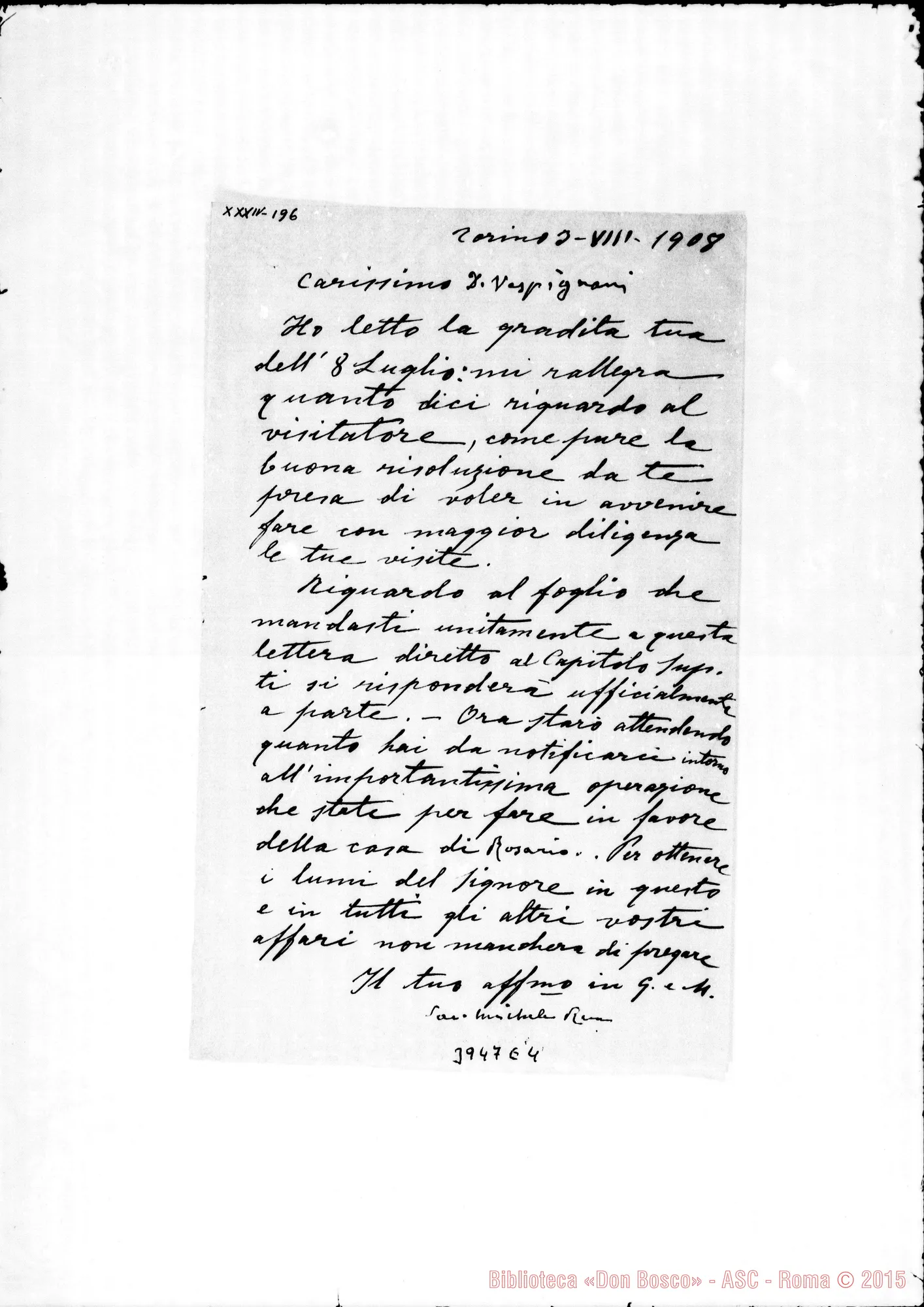 Fotogramma E 4 — « « Torino, 3-08-1908