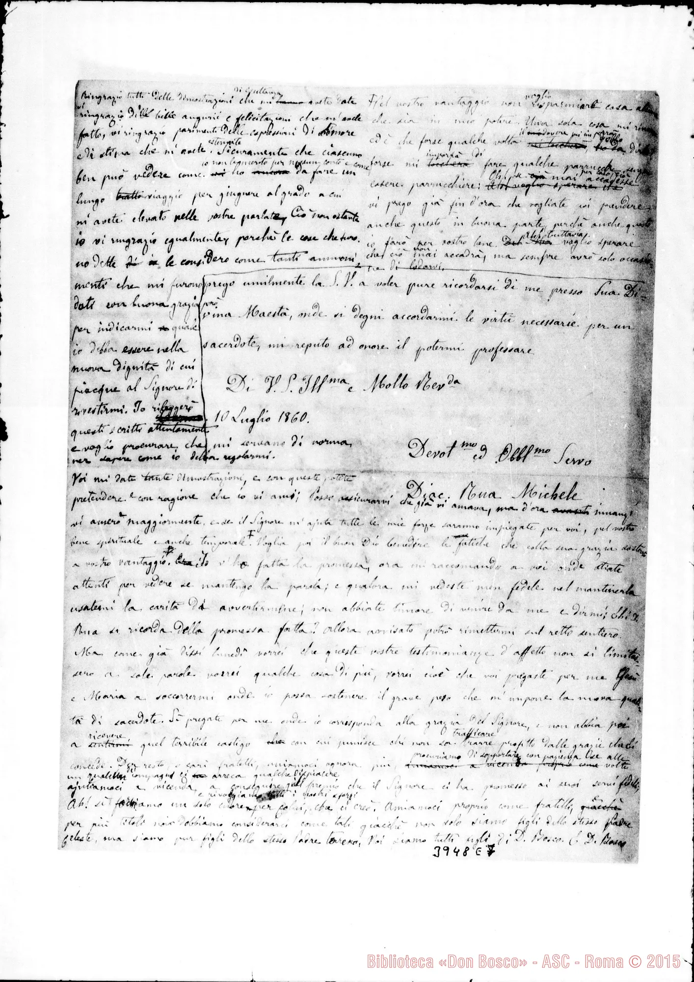 Fotogramma E 7 — Vogliottì Torino, 10-07-1860