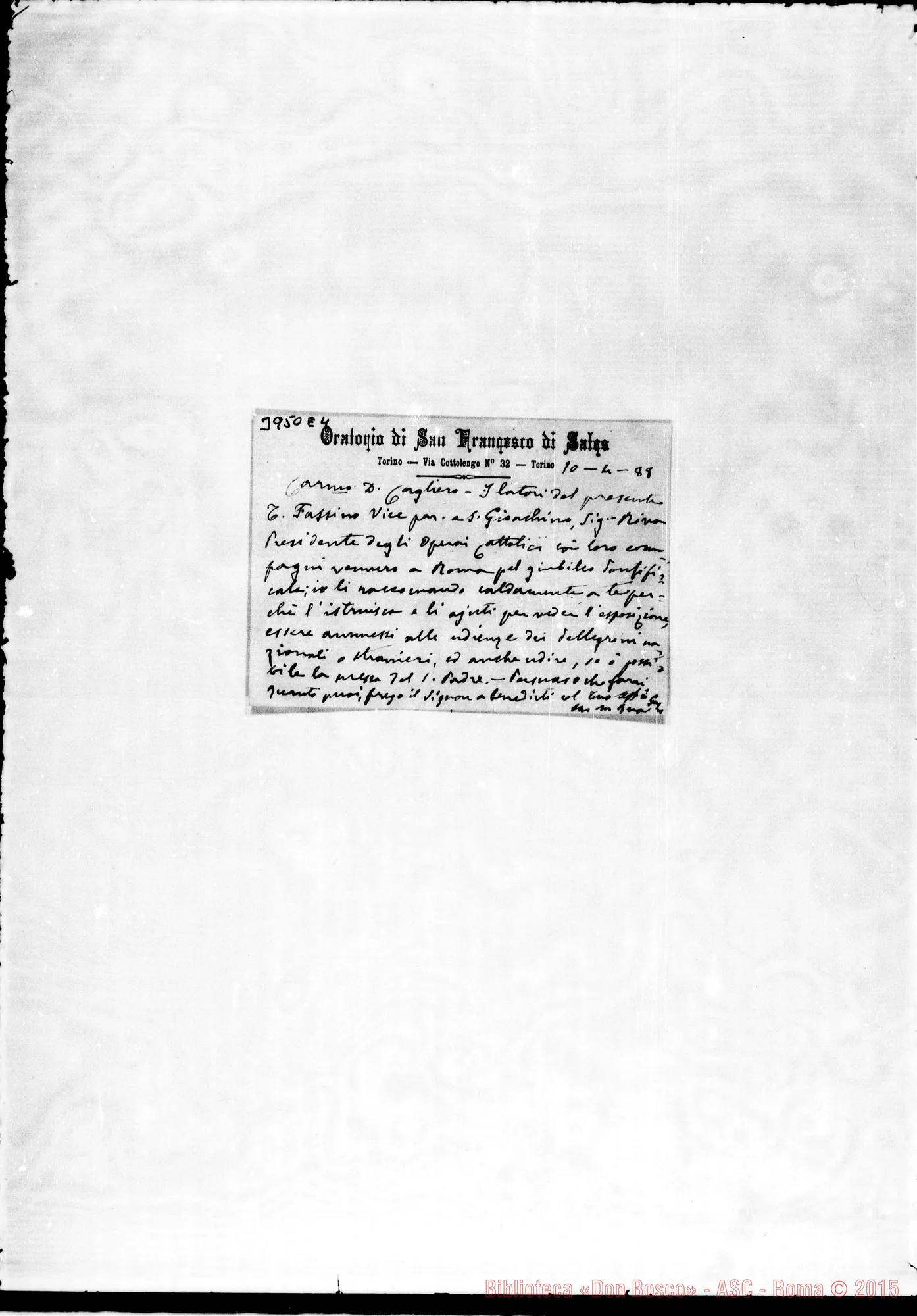 Fotogramma E 4 — « « Torino, 10-04-1888