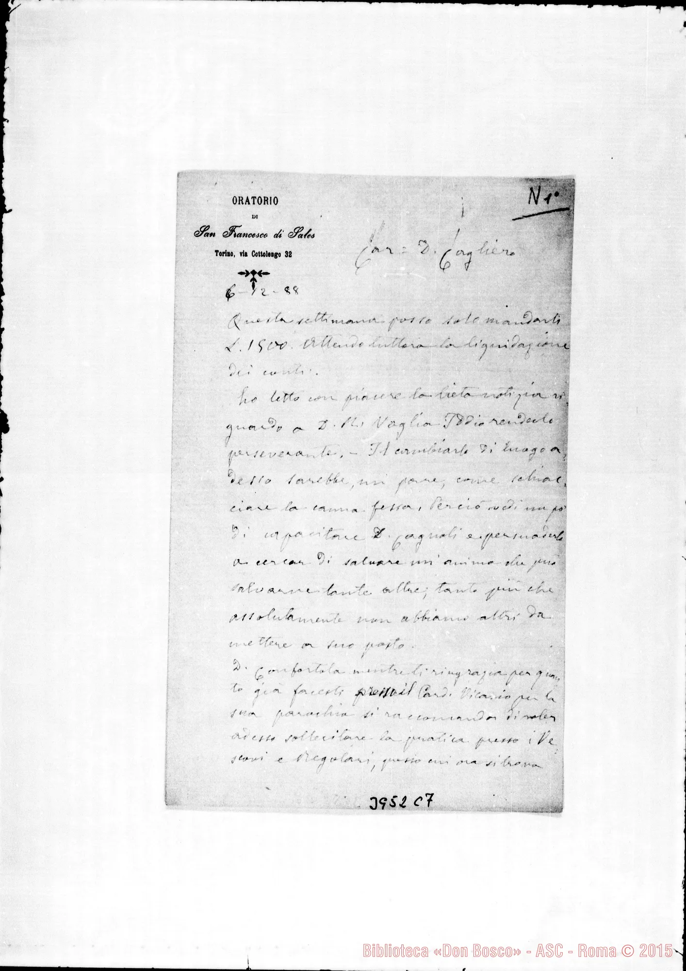 Fotogramma C 7 — « « Torino, 6-12-1888