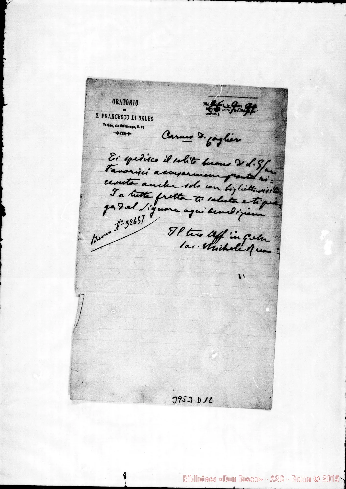 Fotogramma D 12 — « ' Torino, 26-09-1891