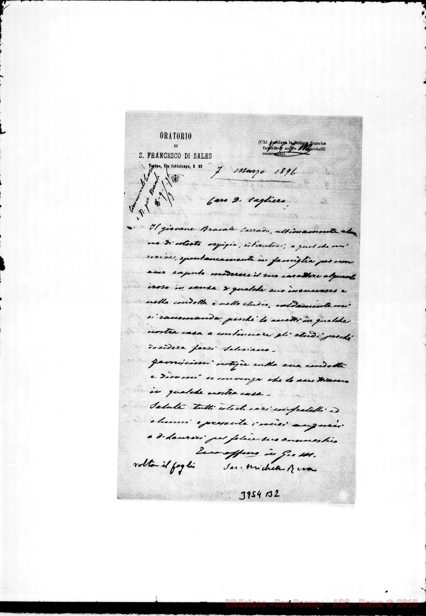 Fotogramma B 2 — « « Torino, 7-03-1896