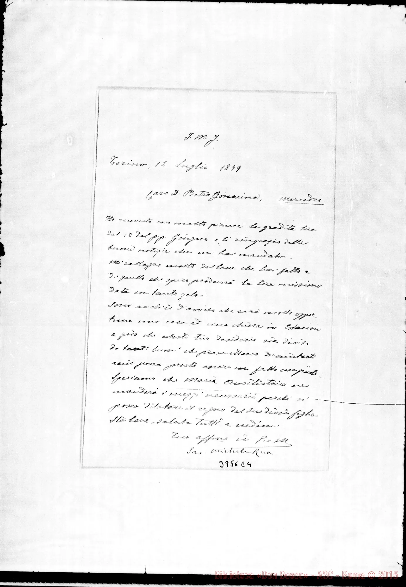 Fotogramma E 4 — « « Torino, 12-07-1899