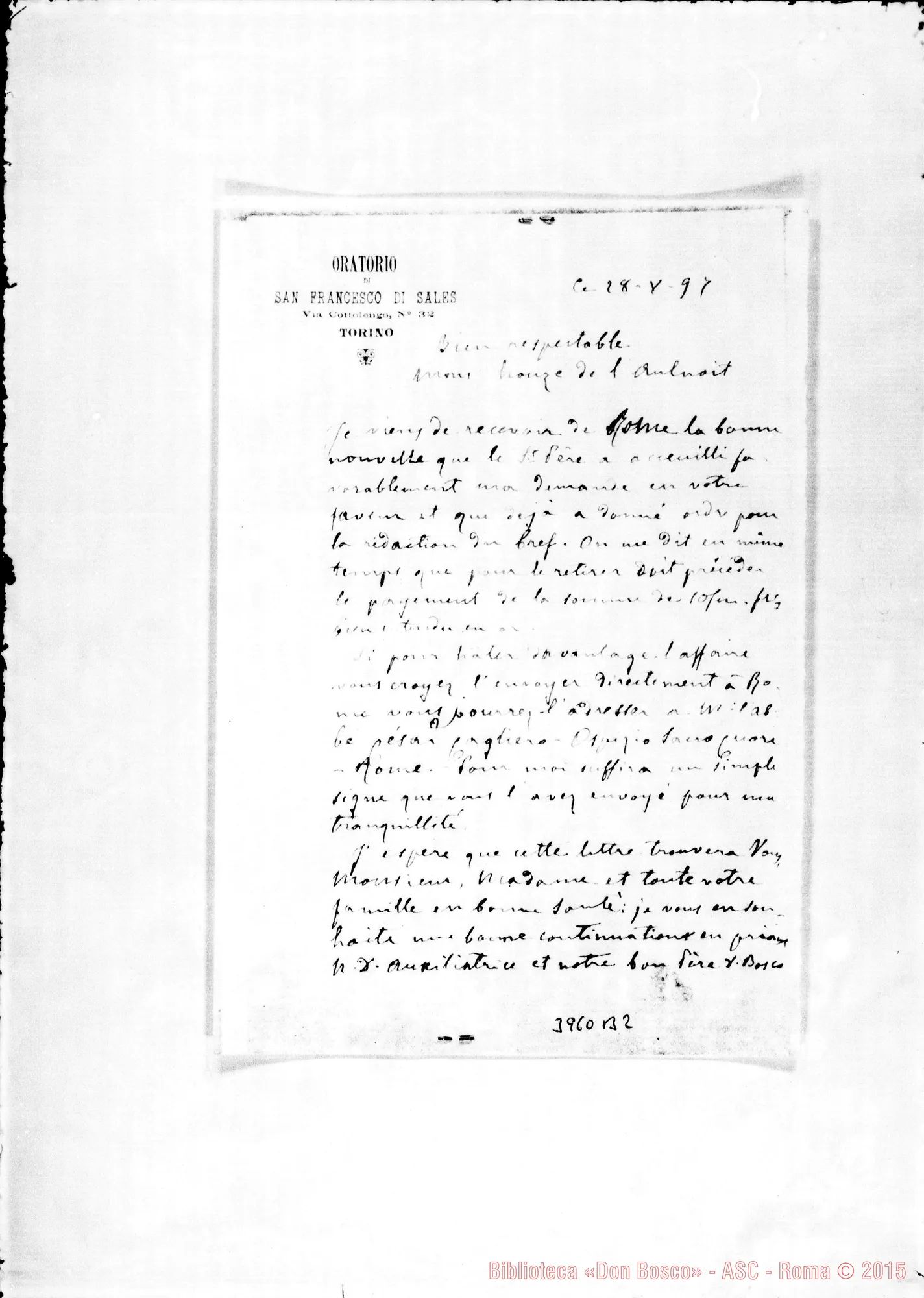 Fotogramma B 2 — Houzé de l’Aulnoit Amato, conte Torino, 28-05-1897