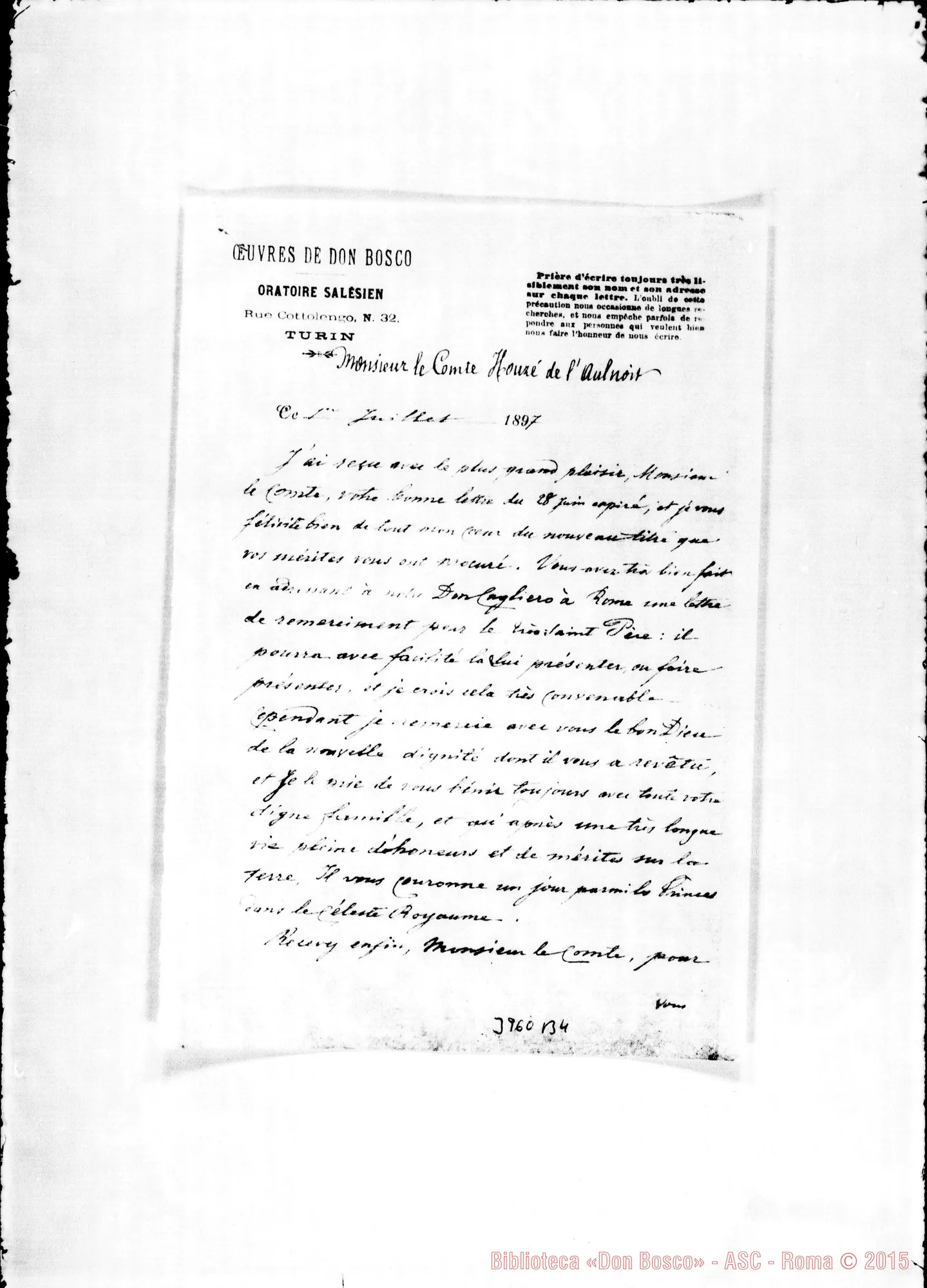 Fotogramma B 4 — « « « Torino, 1-07-1897