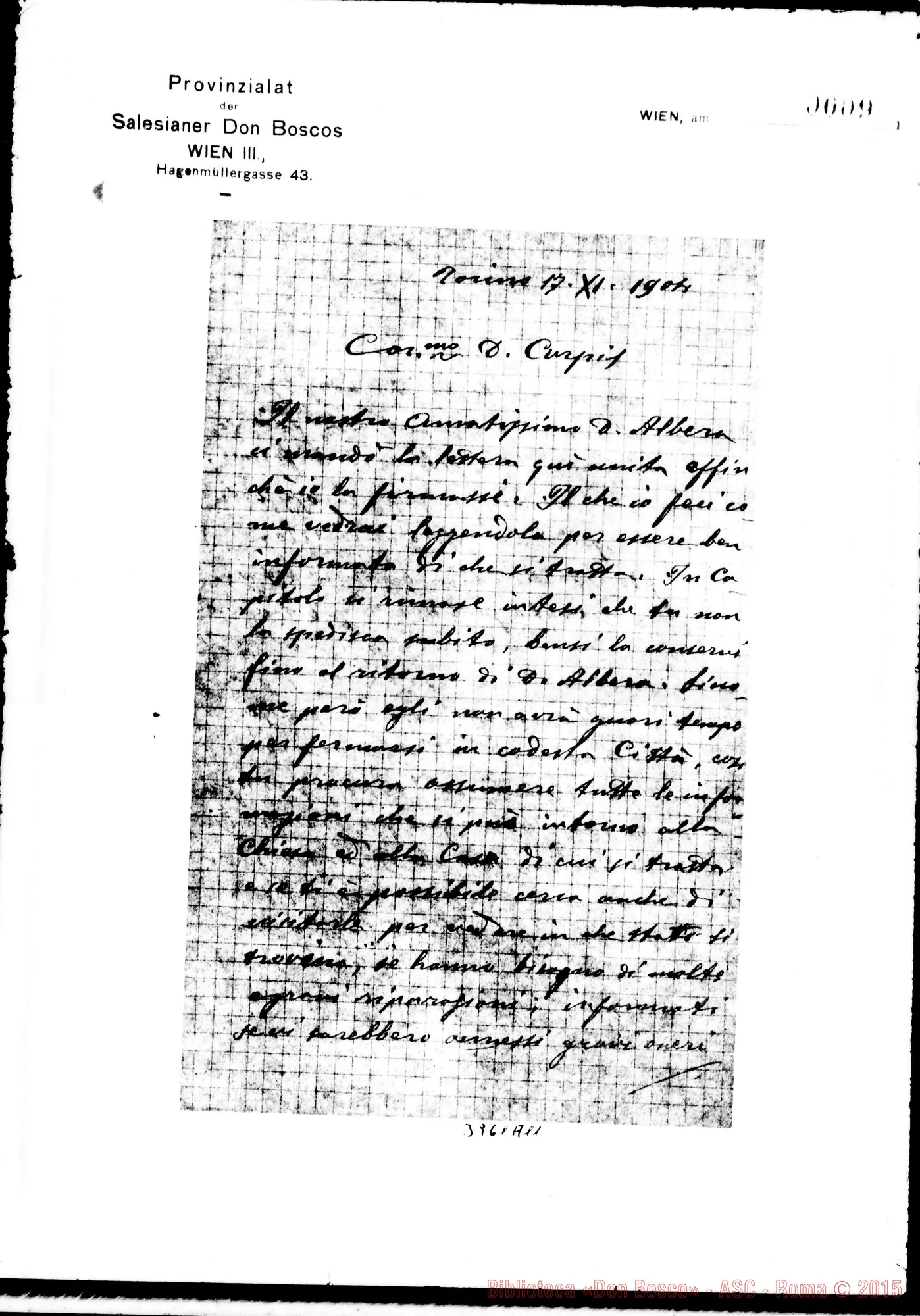 Fotogramma A 11 — « « Torino, 17-11-1904